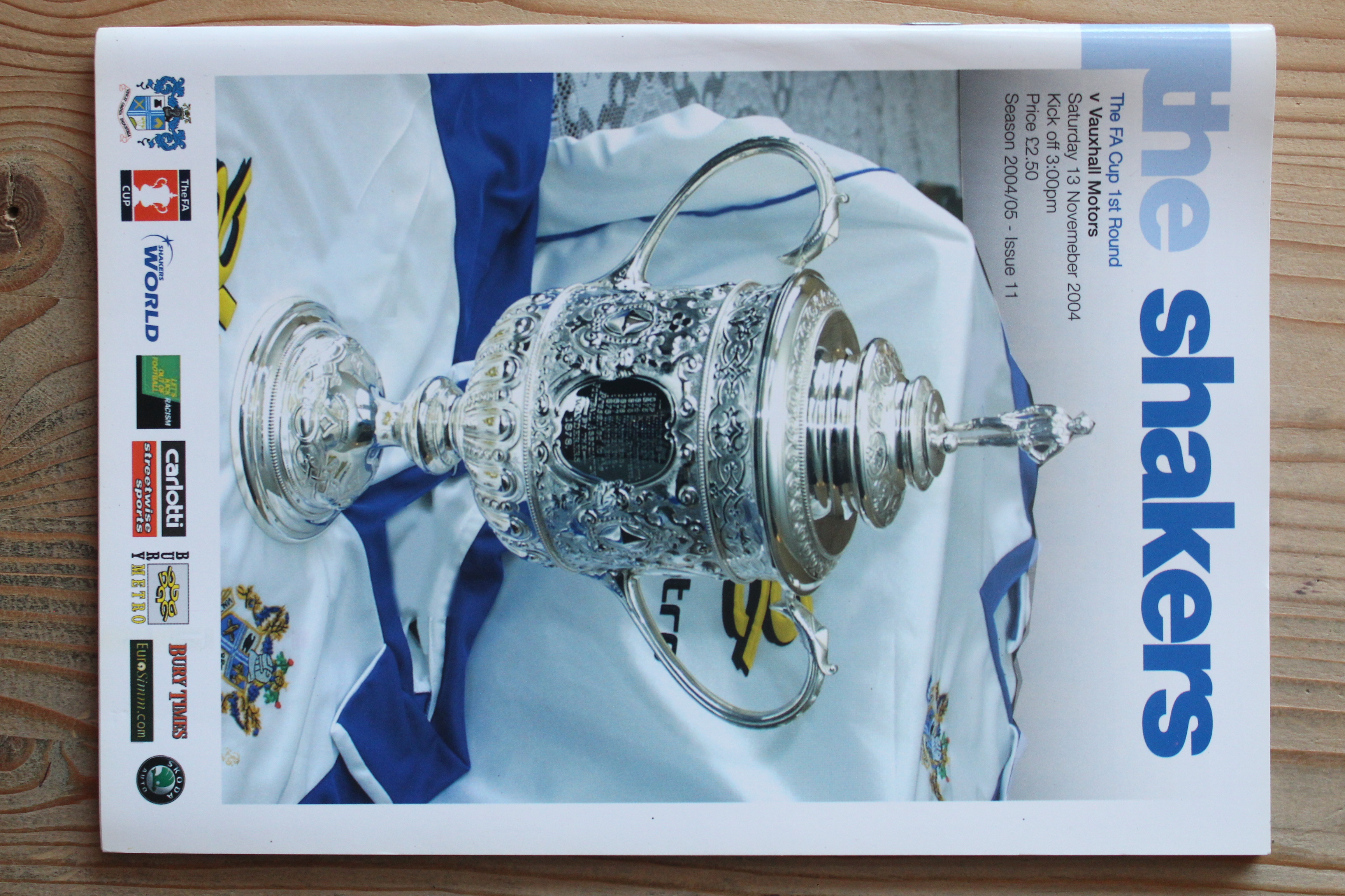 Bury FC v Vauxhall Motors