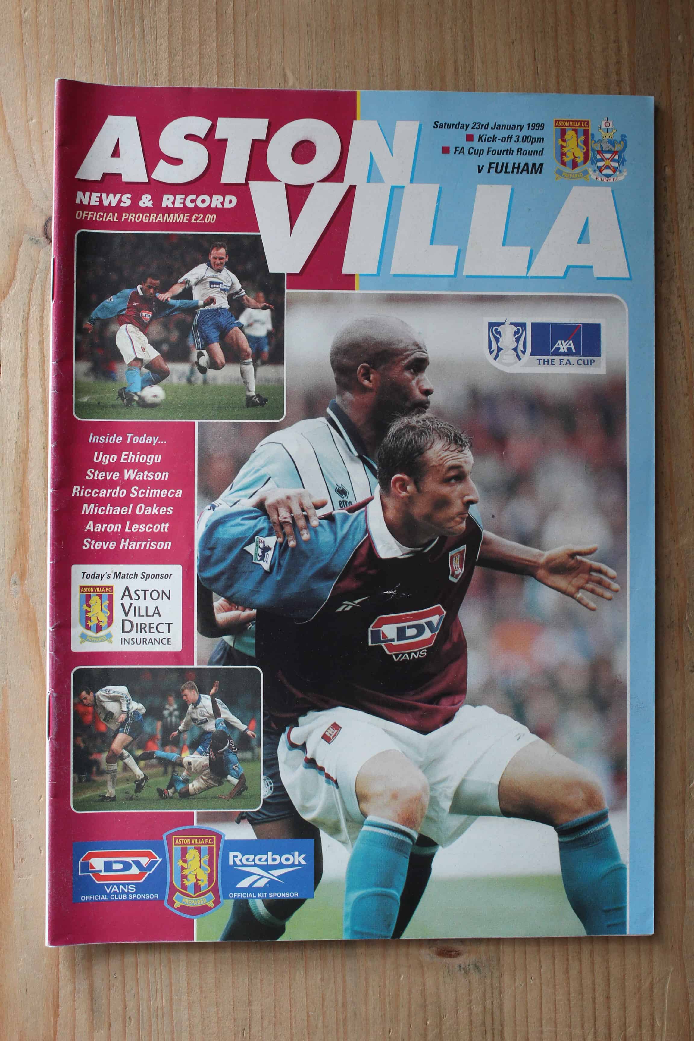 Aston Villa FC v Fulham FC