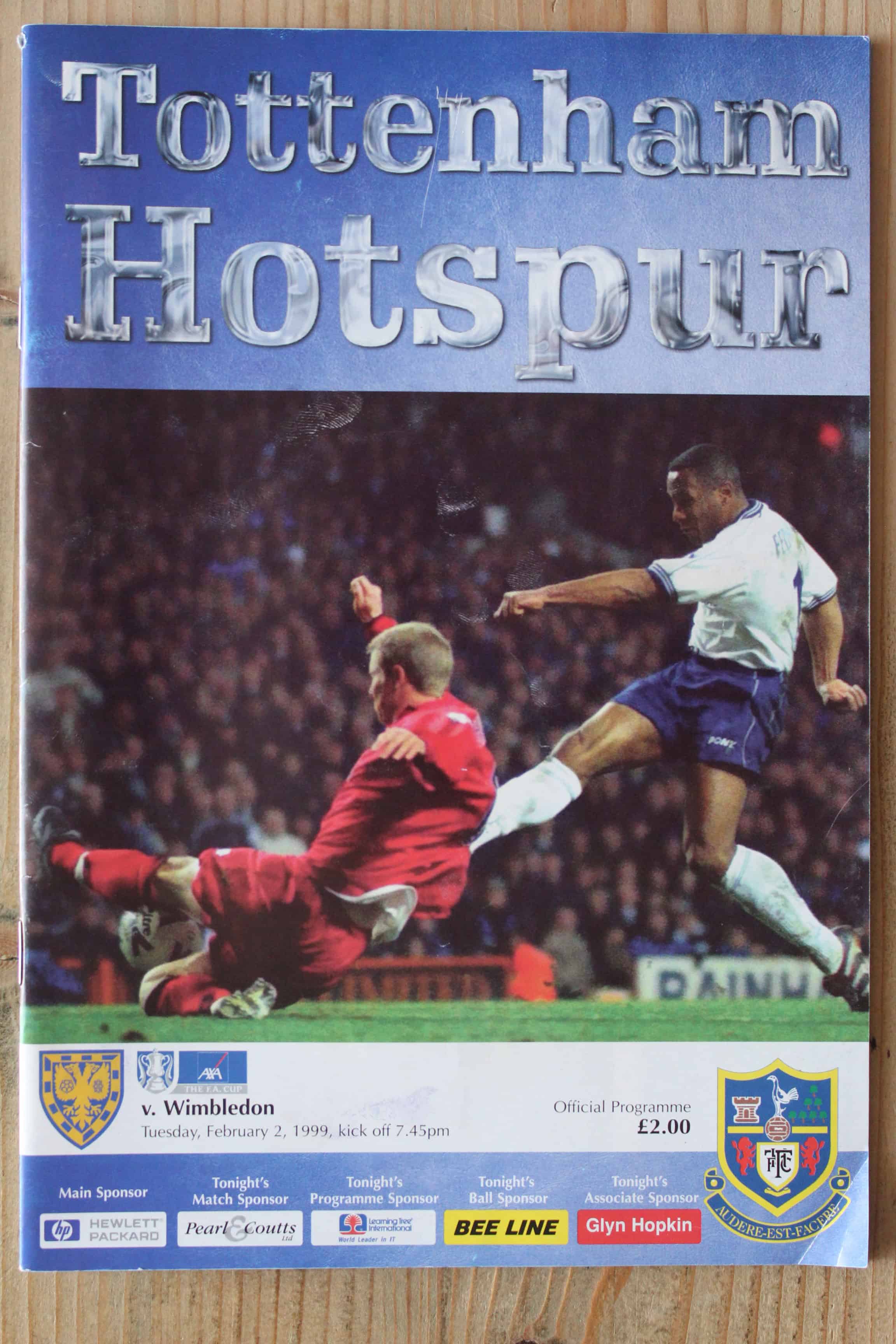 Tottenham Hotspur FC v Wimbledon