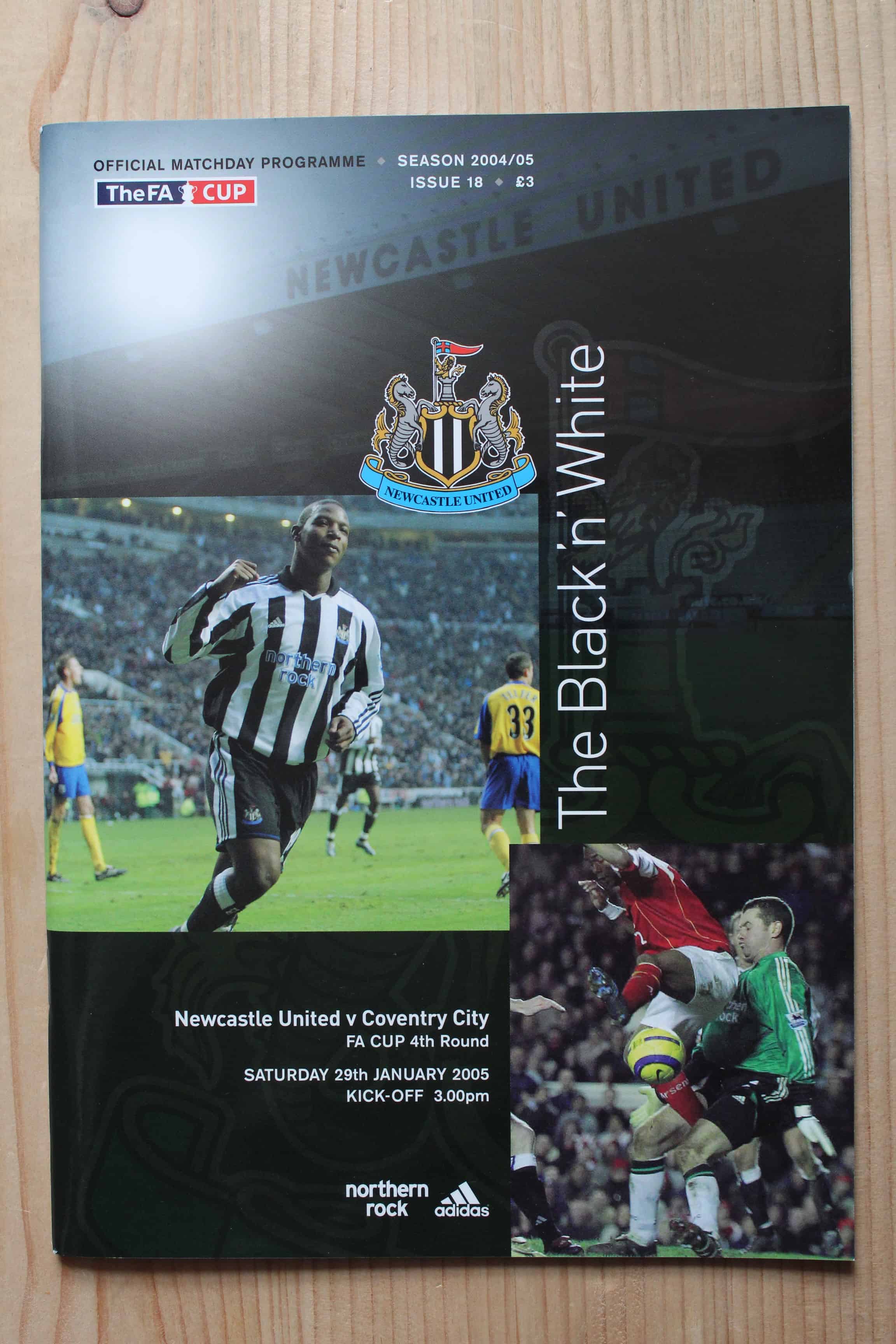 Newcastle United FC v Coventry City FC