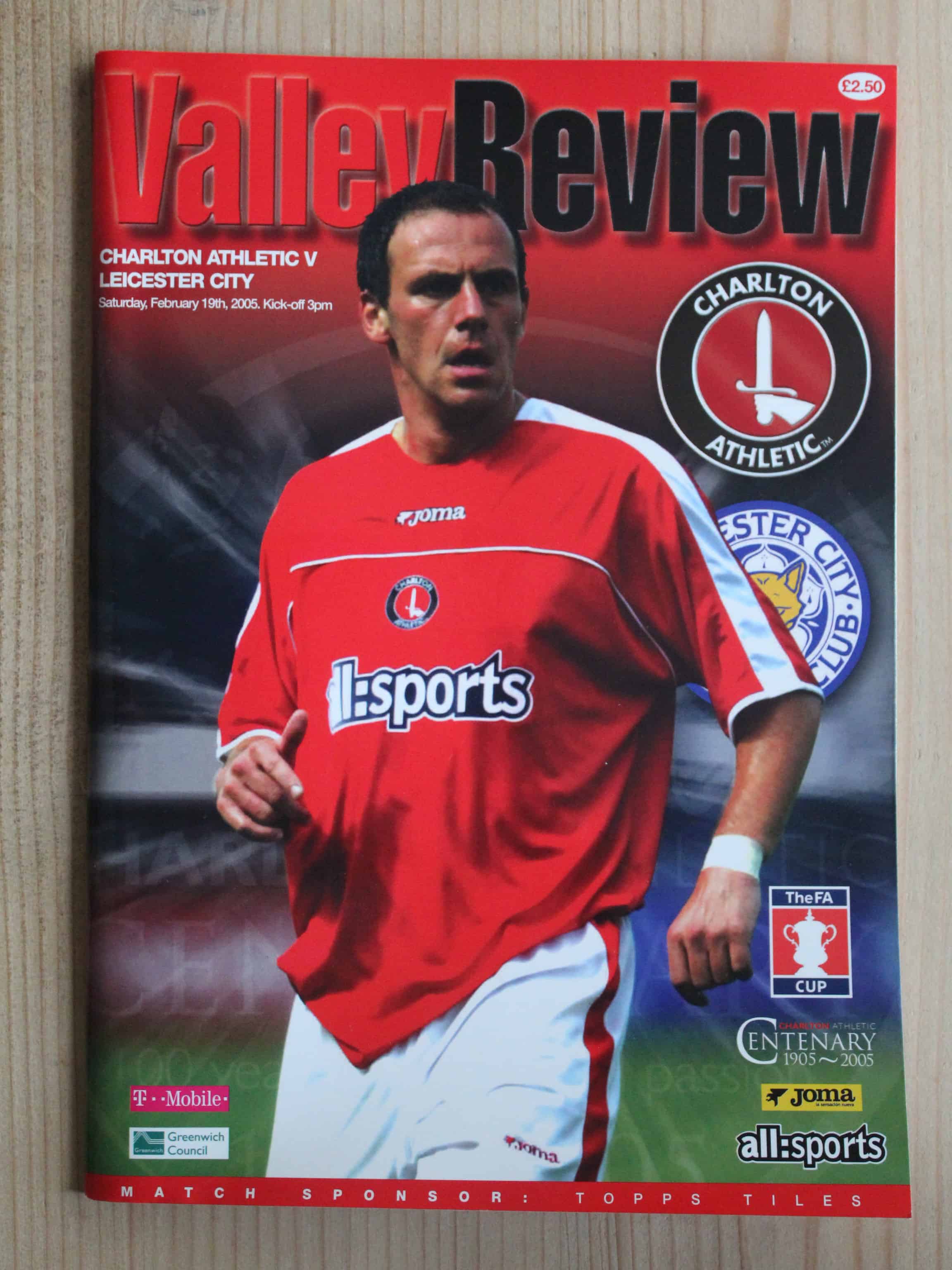 Charlton Athletic FC v Leicester City FC