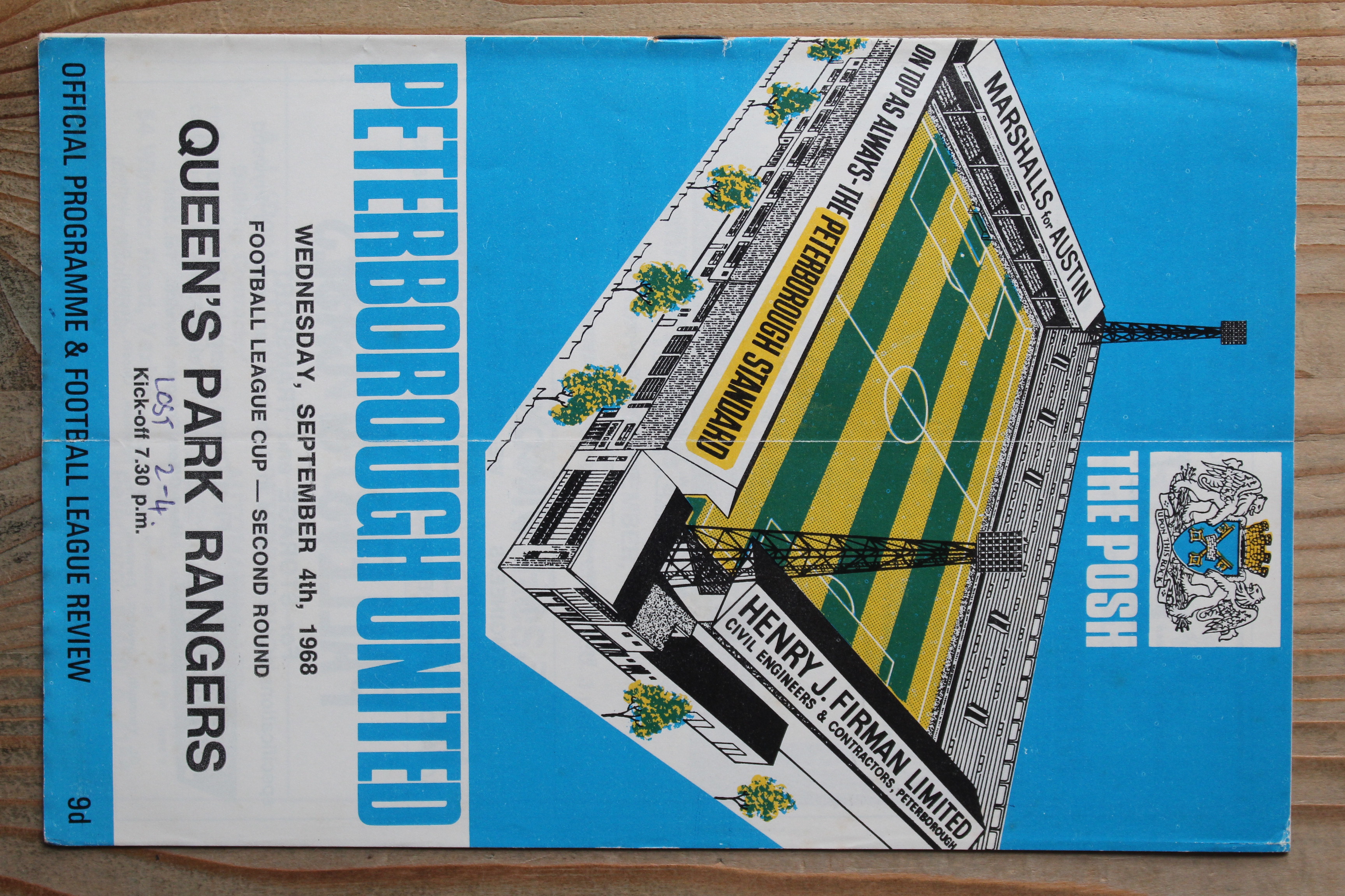 Peterborough United FC v Queens Park Rangers FC