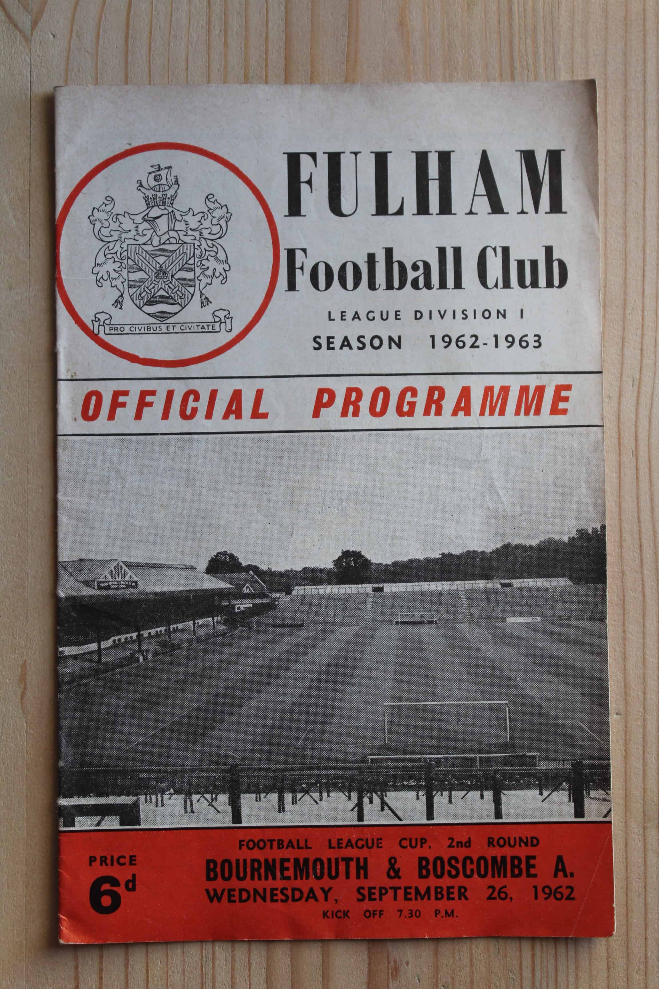 Fulham FC v Bournemouth & Boscombe