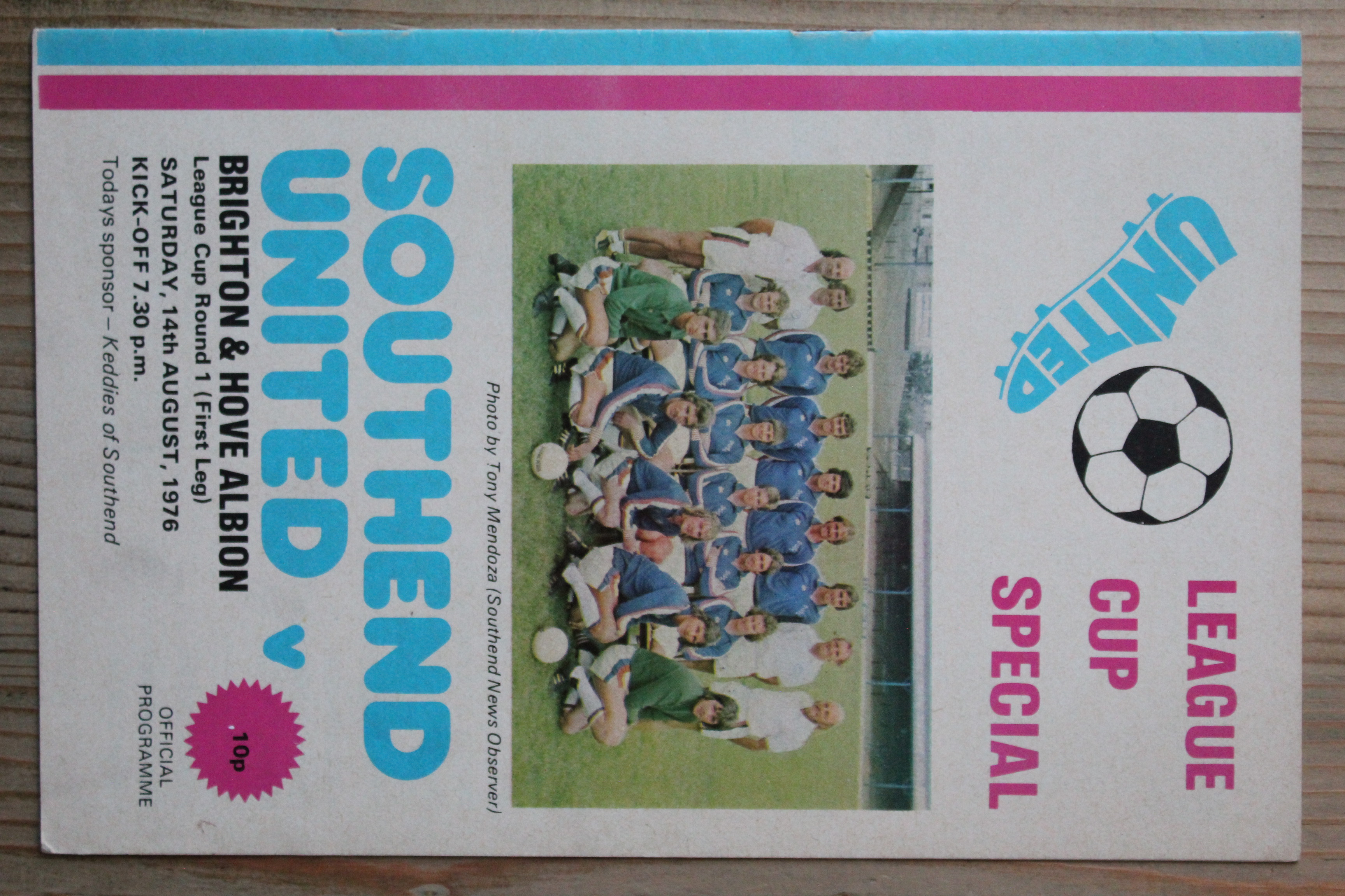 Southend United FC v Brighton & Hove Albion FC