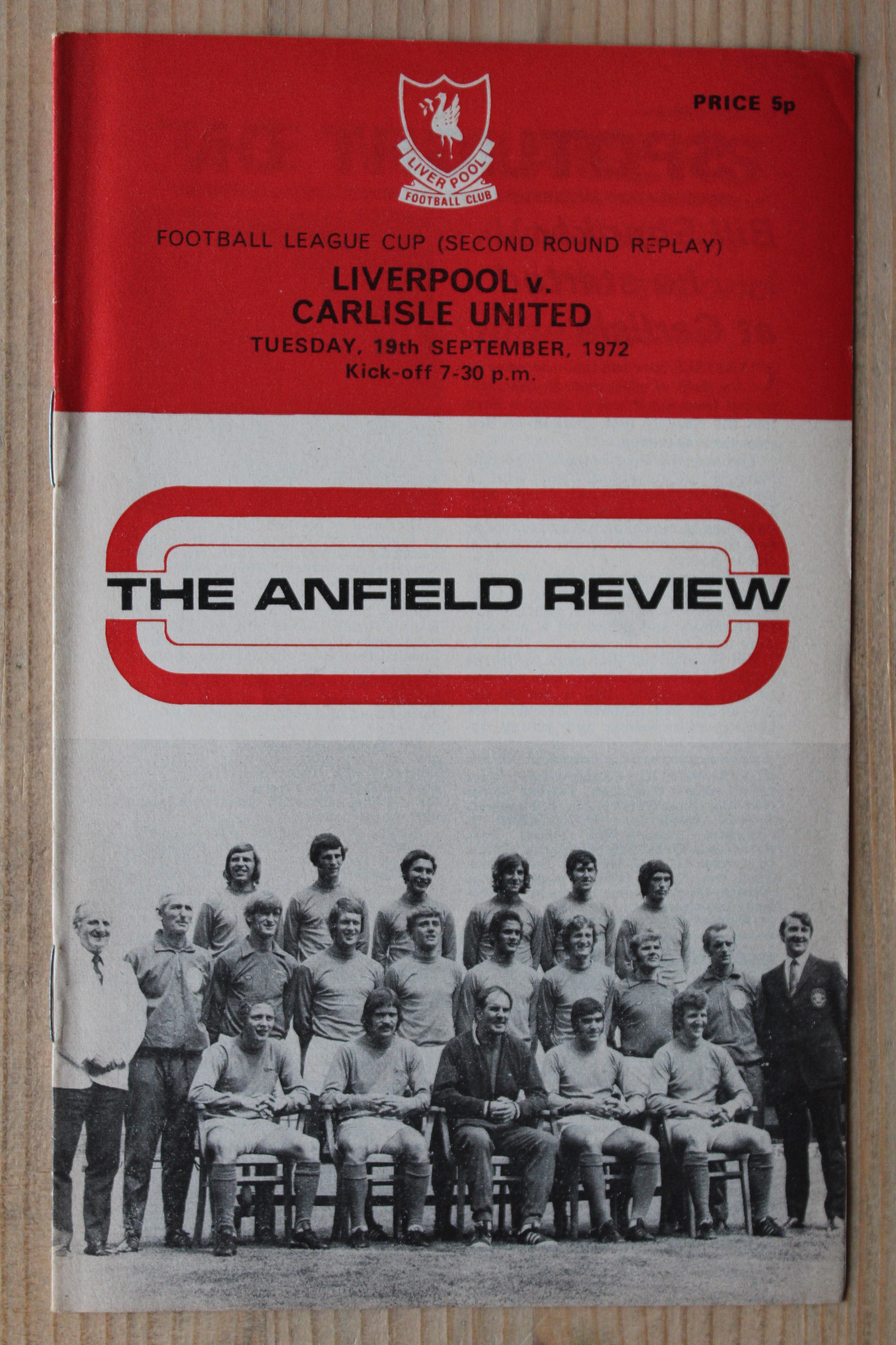 Liverpool FC v Carlisle United FC