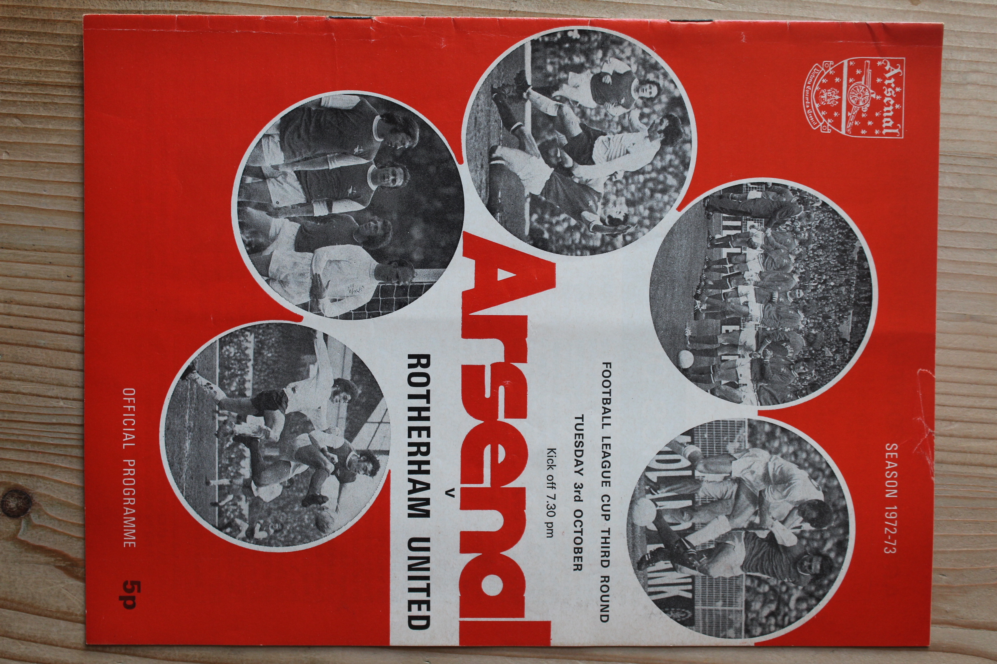 Arsenal FC v Rotherham United FC