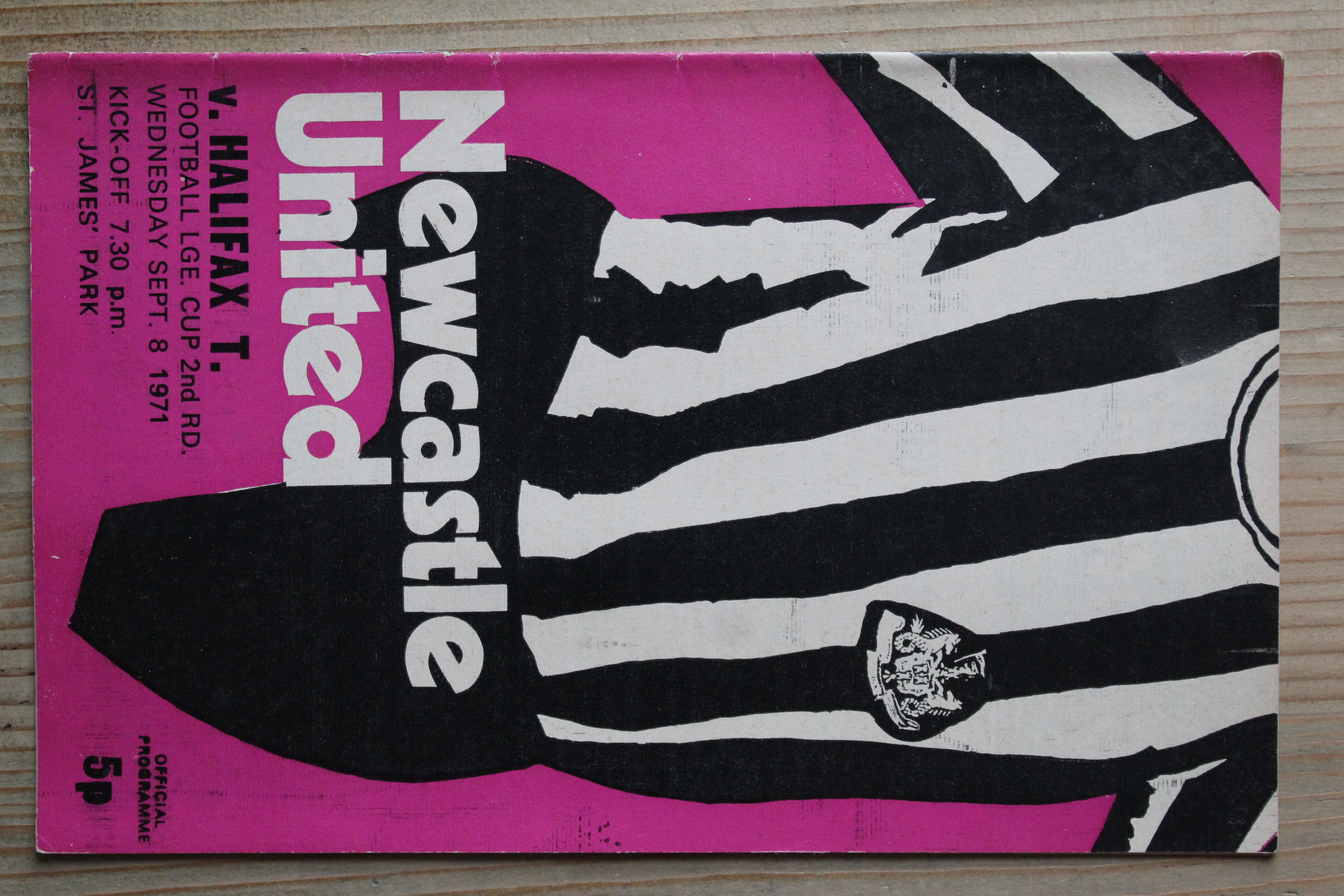 Newcastle United FC v Halifax Town A.F.C