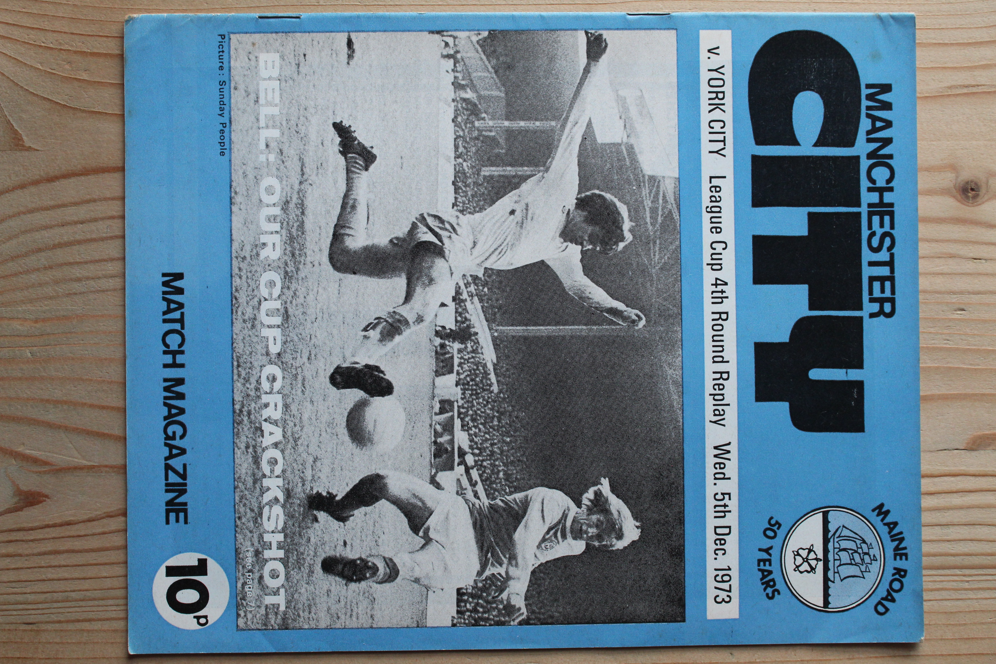 Manchester City FC v York City FC