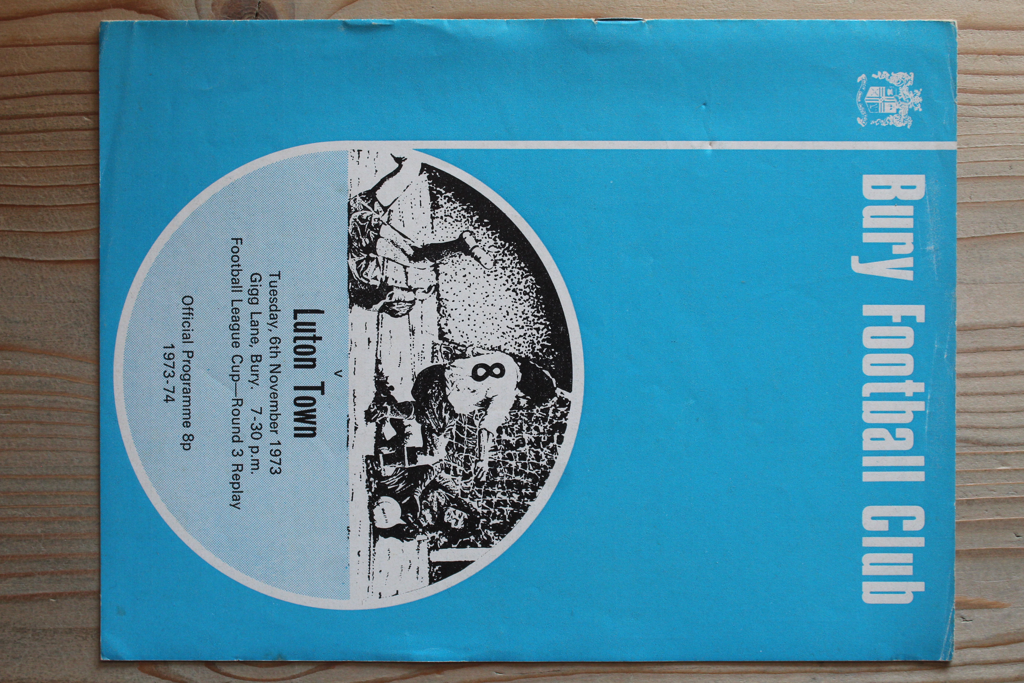 Bury FC v Luton Town FC