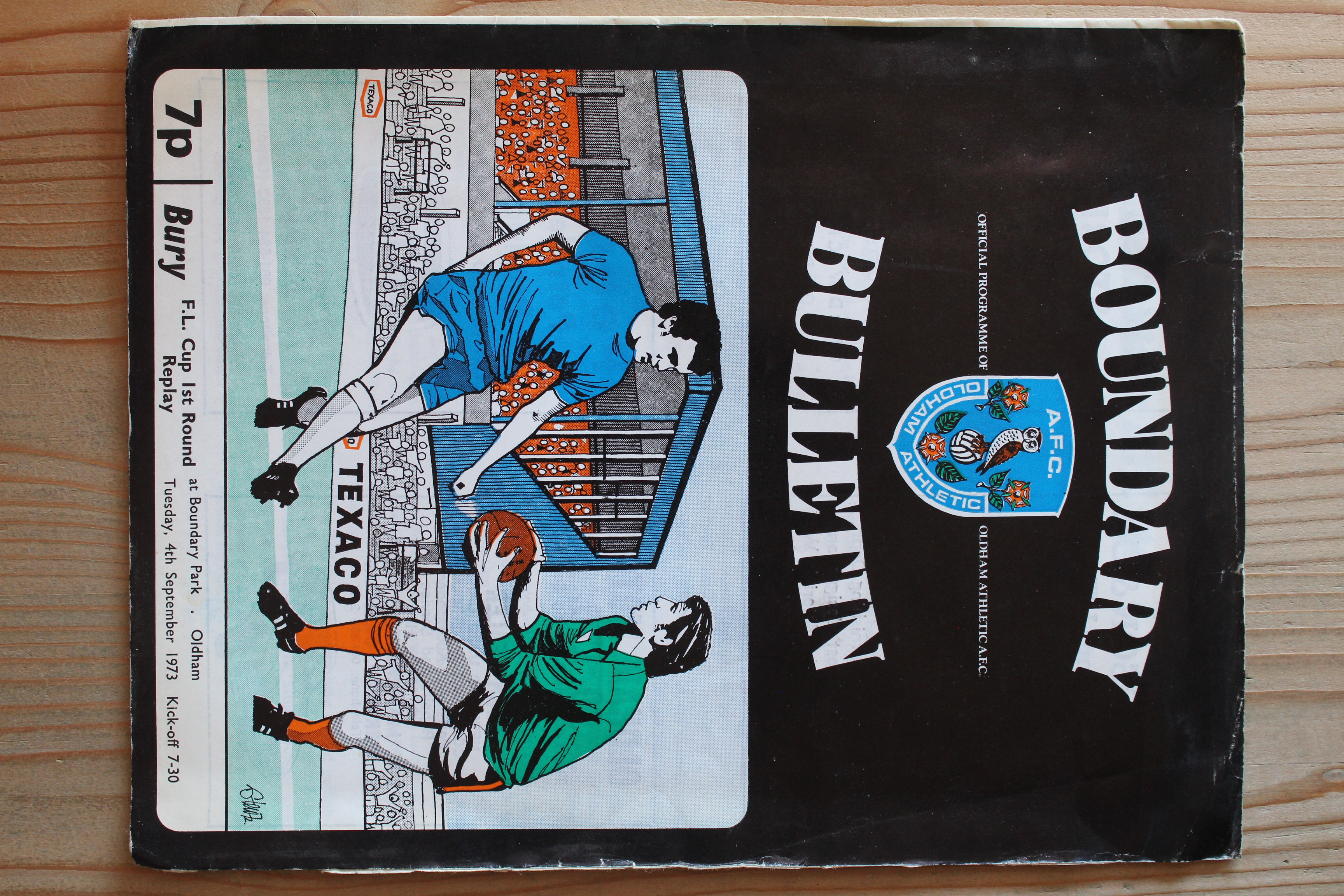 Oldham Athletic FC v Bury FC