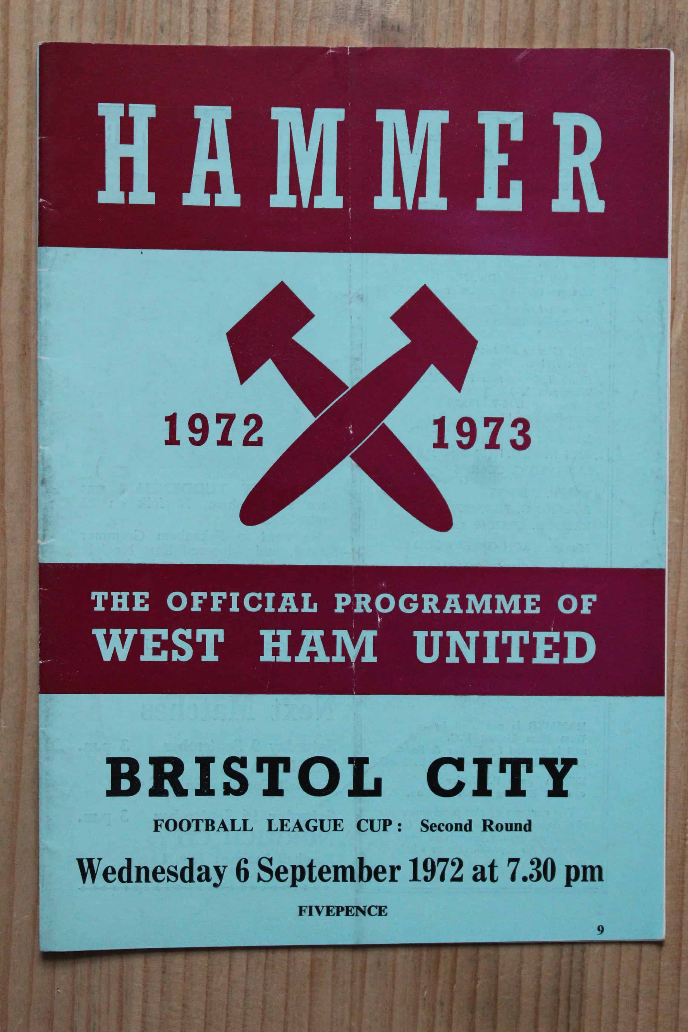 West Ham United FC v Bristol City FC