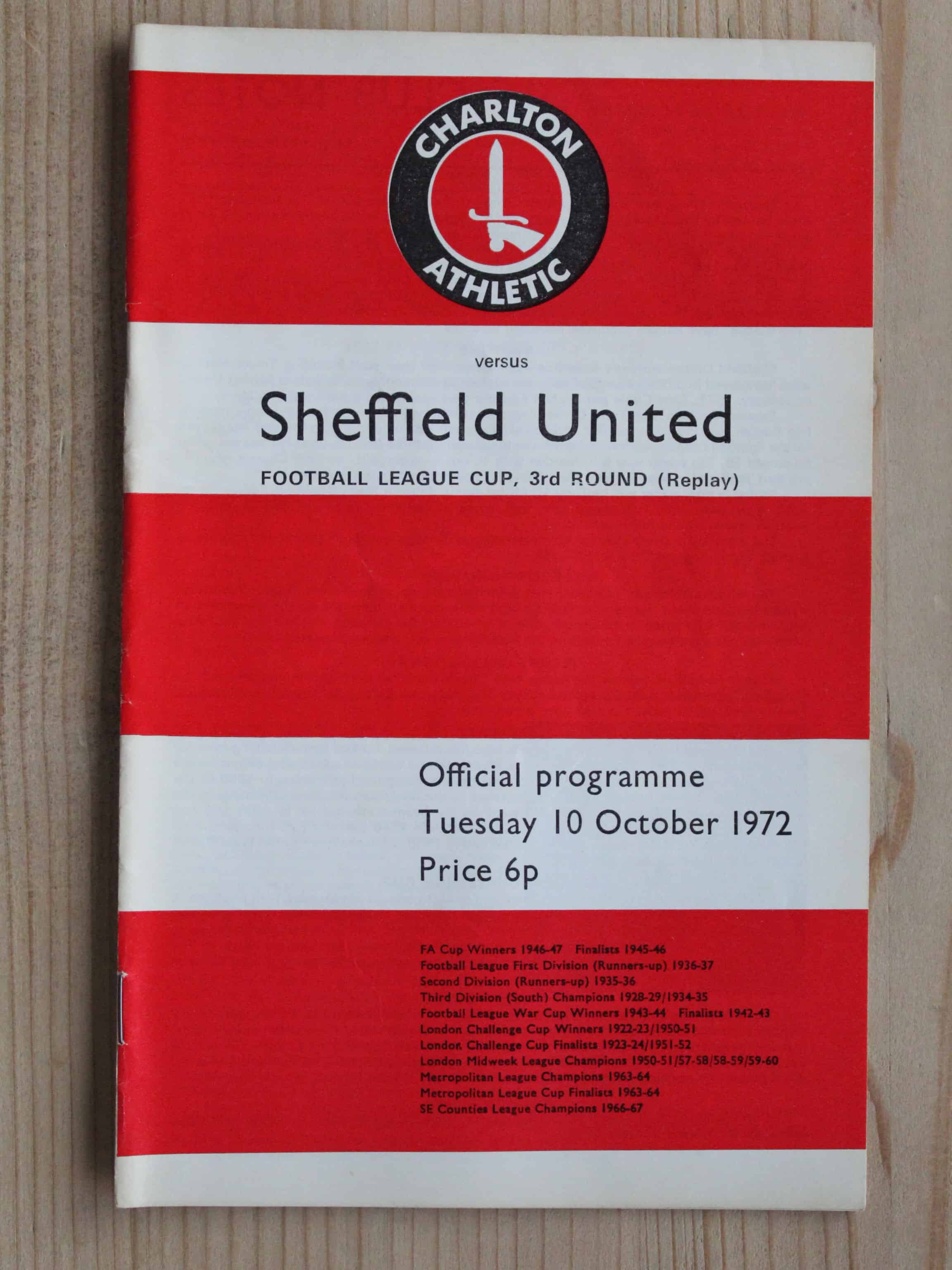 Charlton Athletic FC v Sheffield United FC