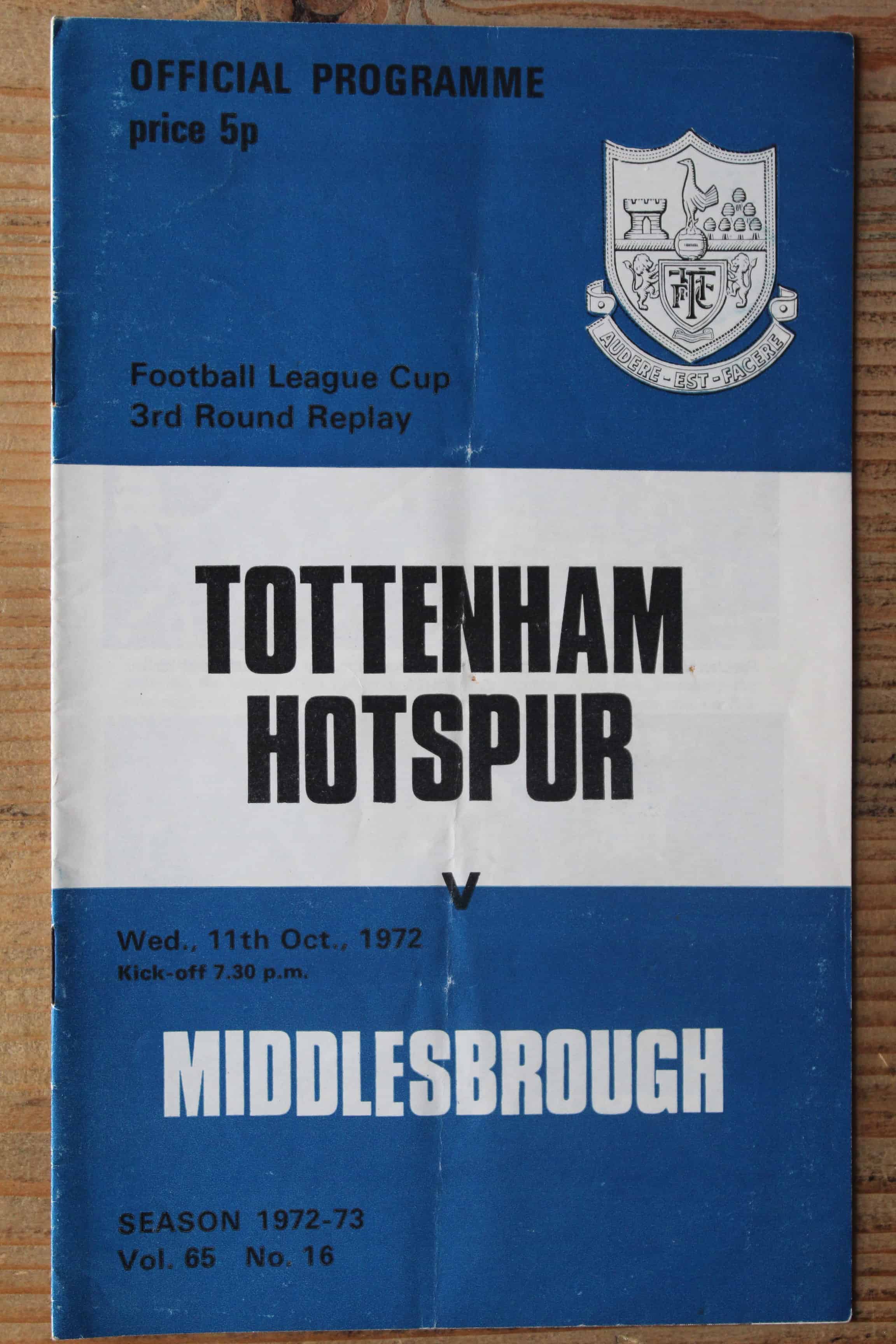 Tottenham Hotspur FC v Middlesbrough FC