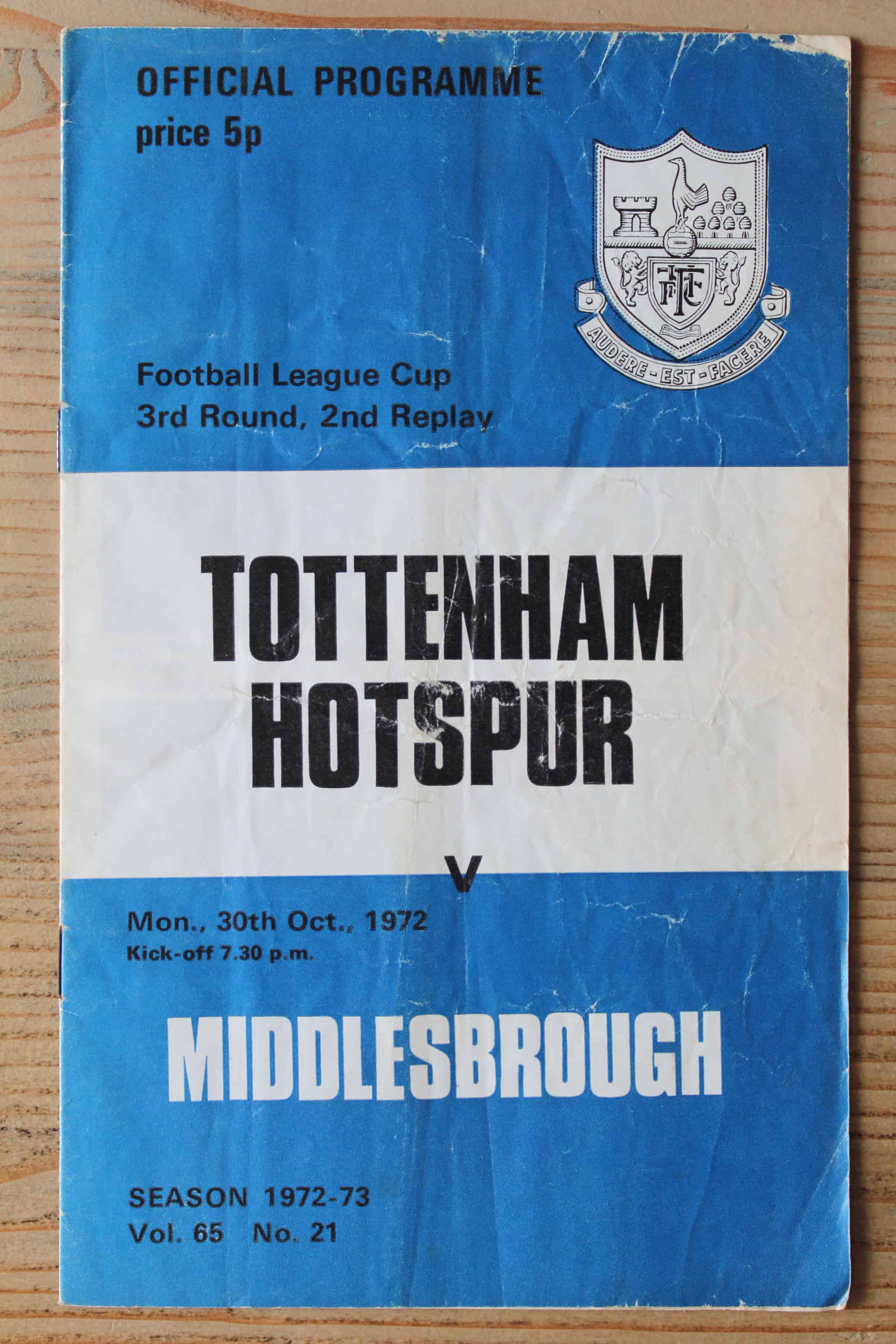 Tottenham Hotspur FC v Middlesbrough FC