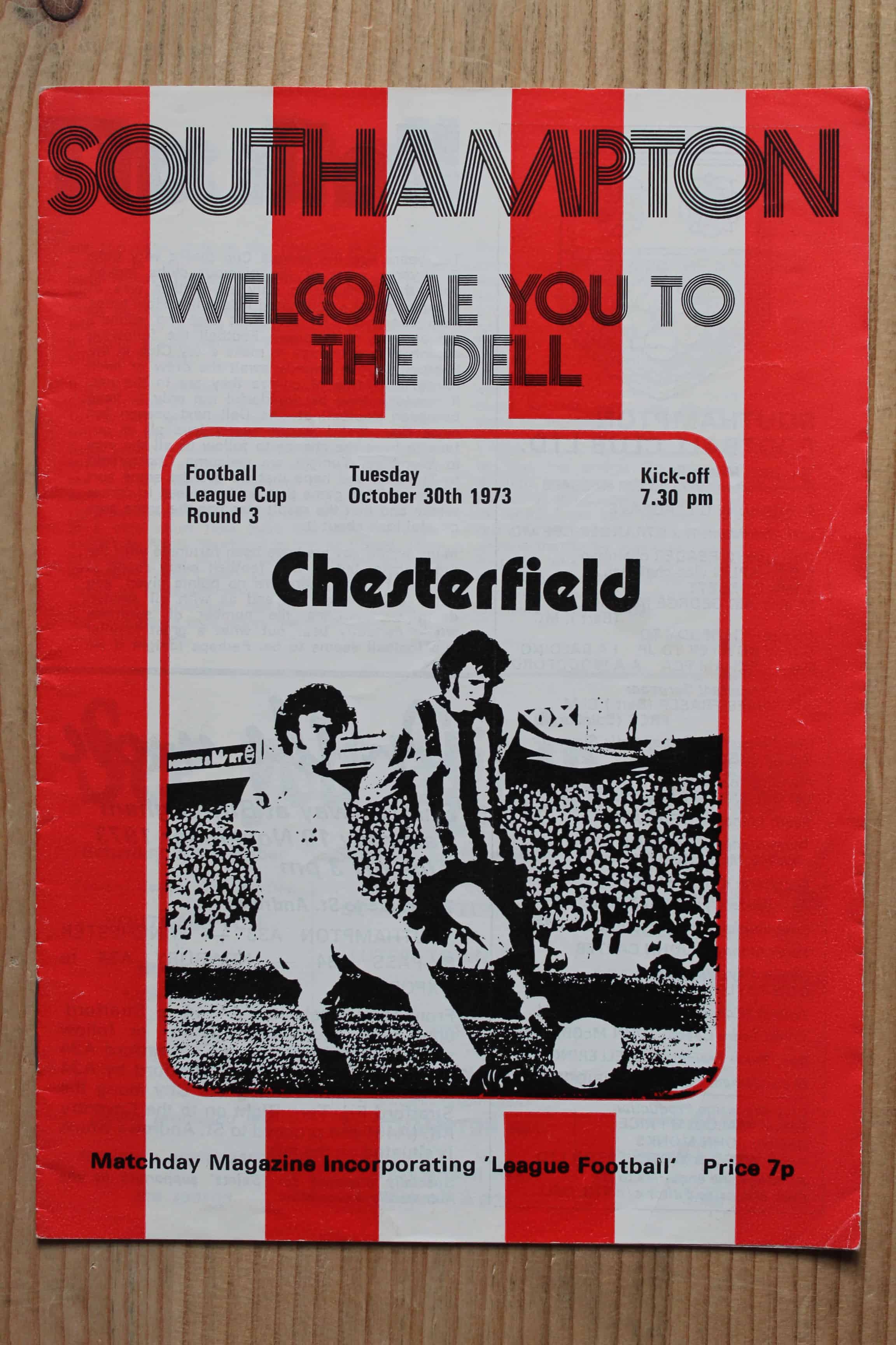 Southampton FC v Chesterfield FC