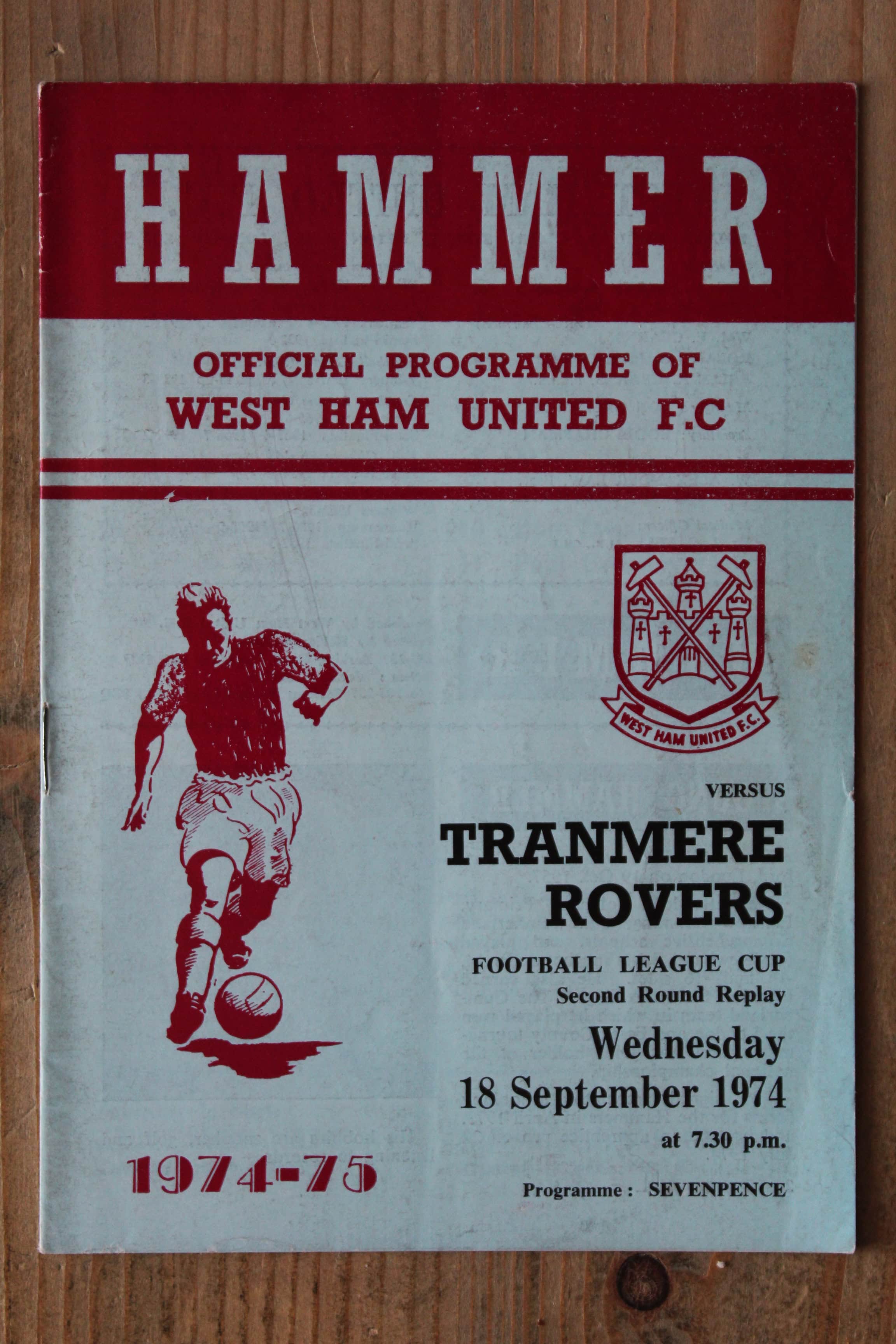 West Ham United FC v Tranmere Rovers FC