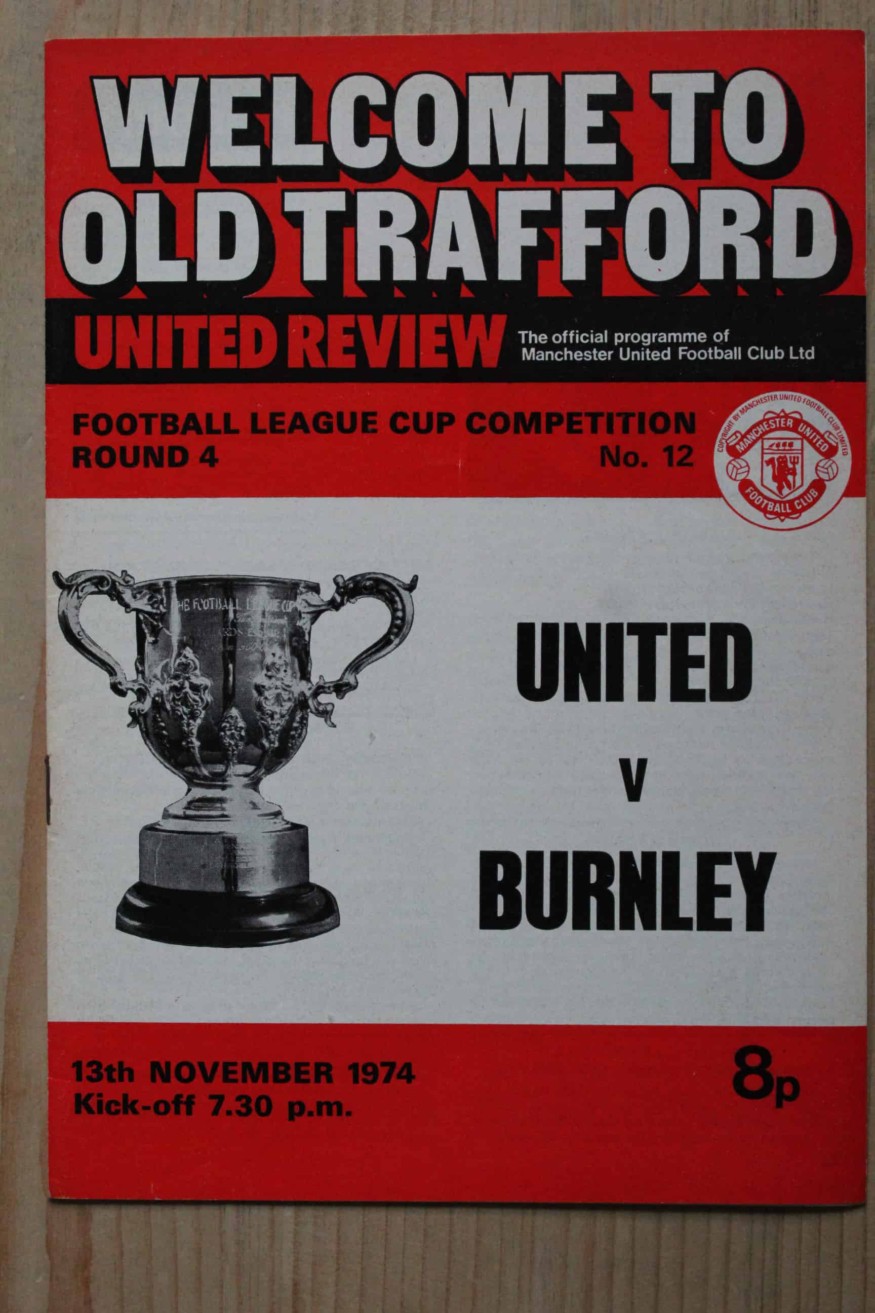 Manchester United FC v Burnley FC