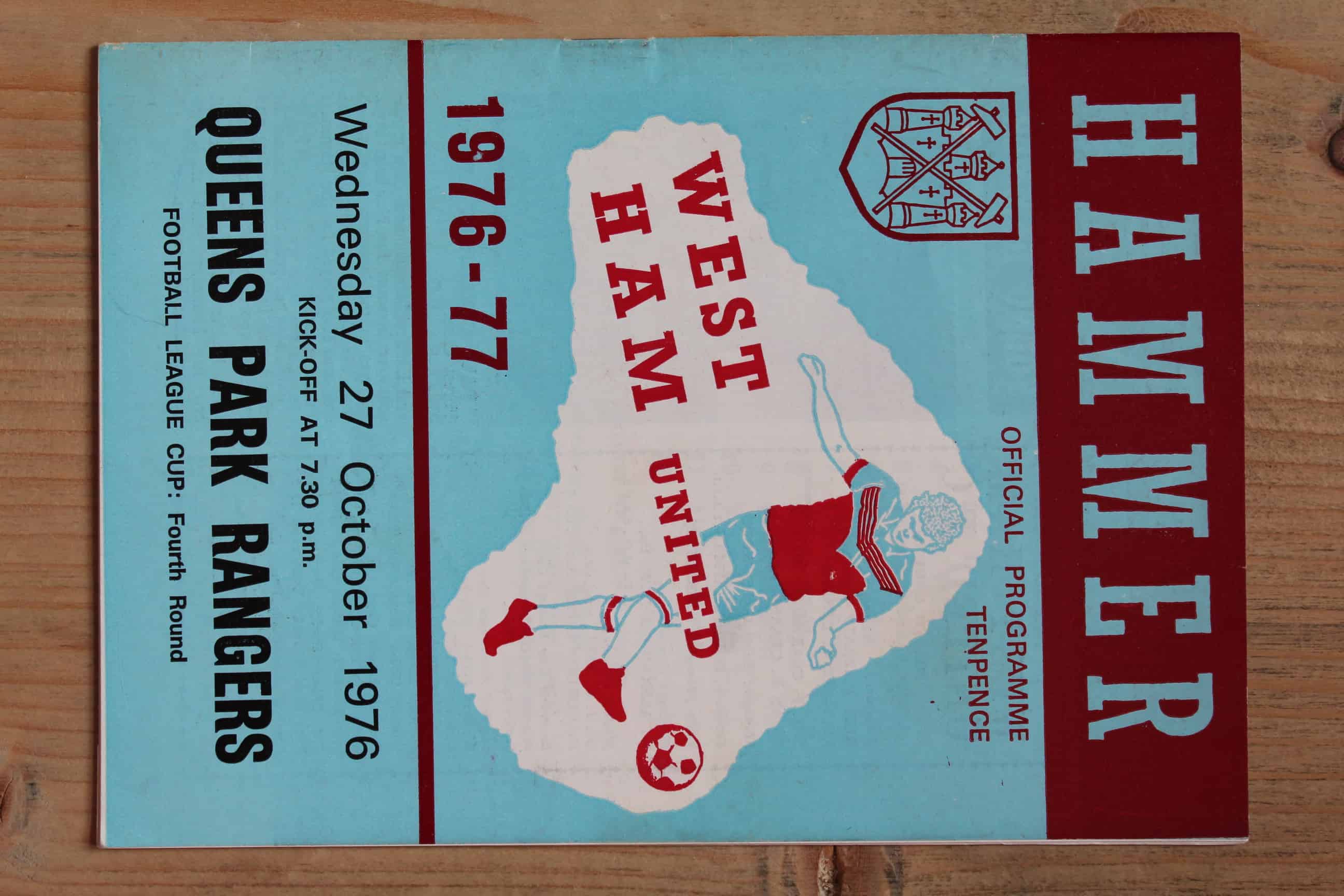 West Ham United FC v Queens Park Rangers FC