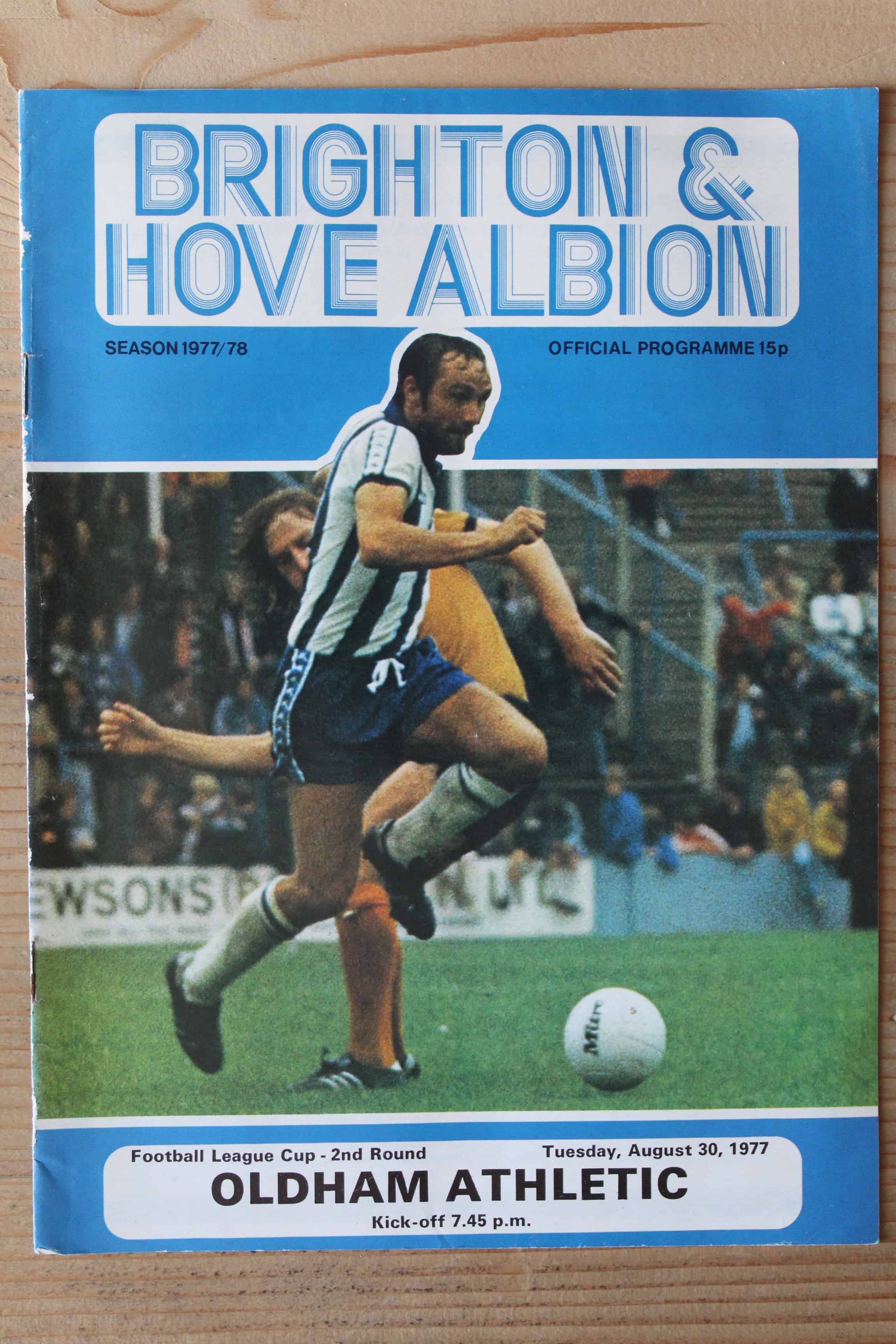 Brighton & Hove Albion FC v Oldham Athletic FC