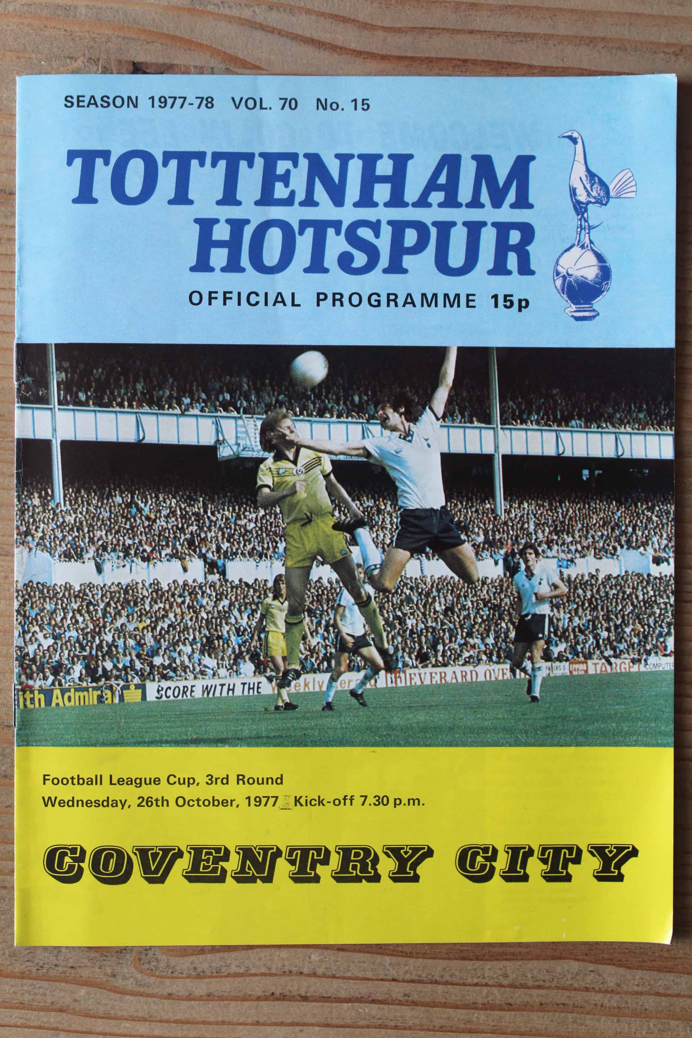 Tottenham Hotspur FC v Coventry City FC