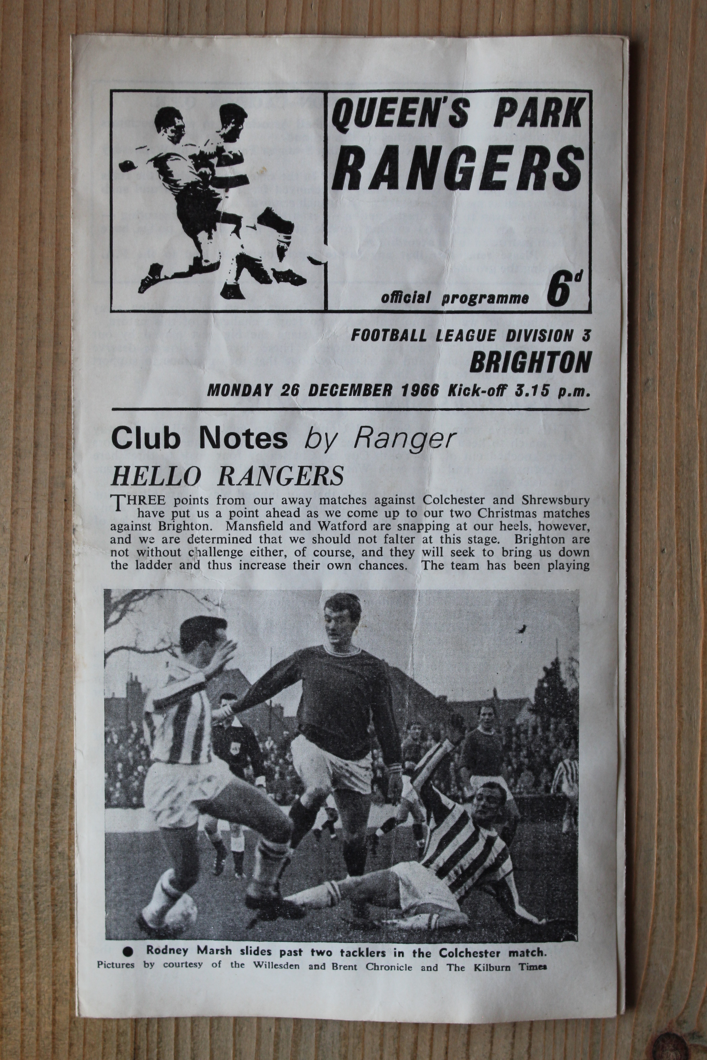 Queens Park Rangers FC v Brighton & Hove Albion FC