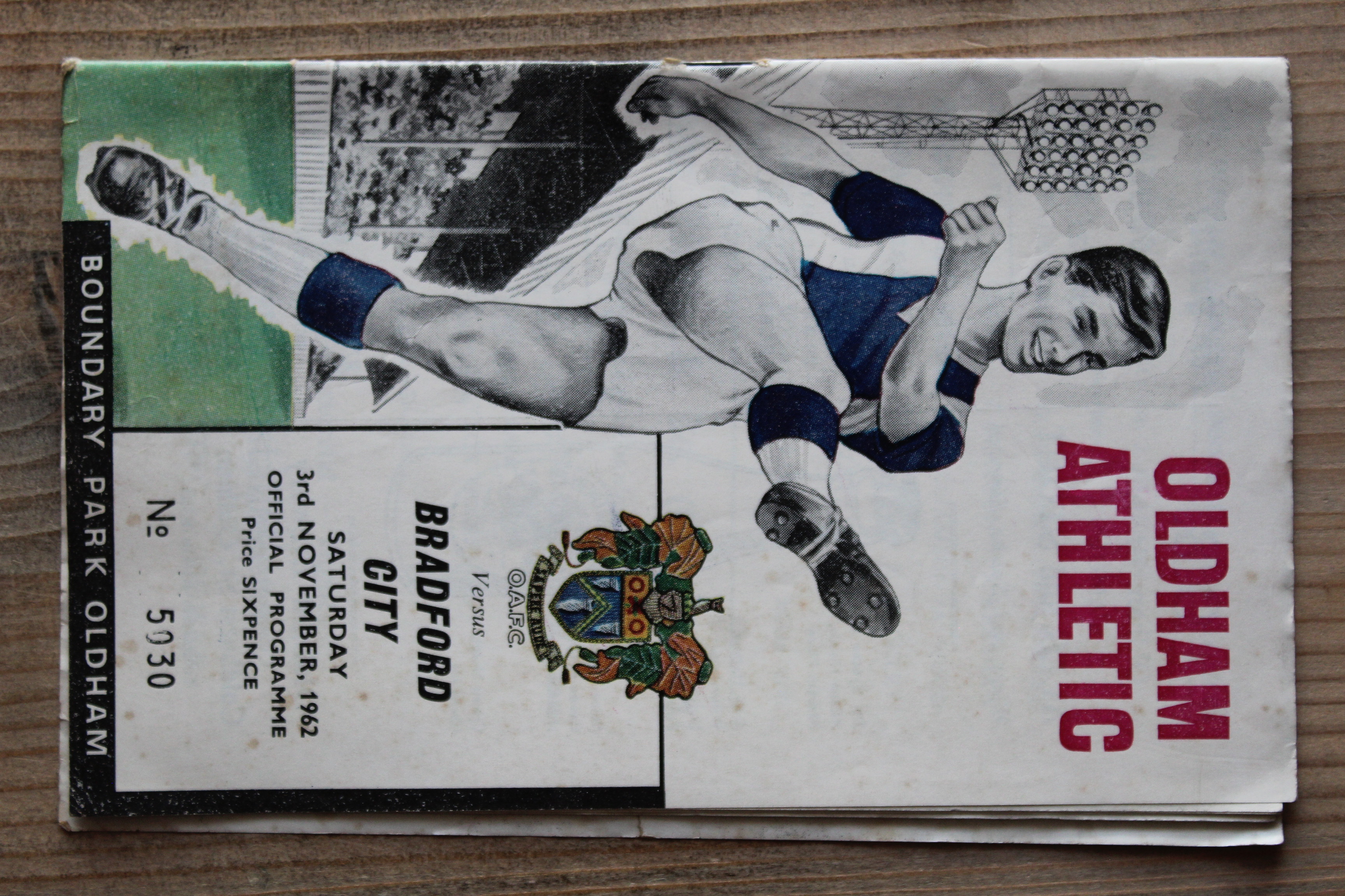 Oldham Athletic FC v Bradford City FC