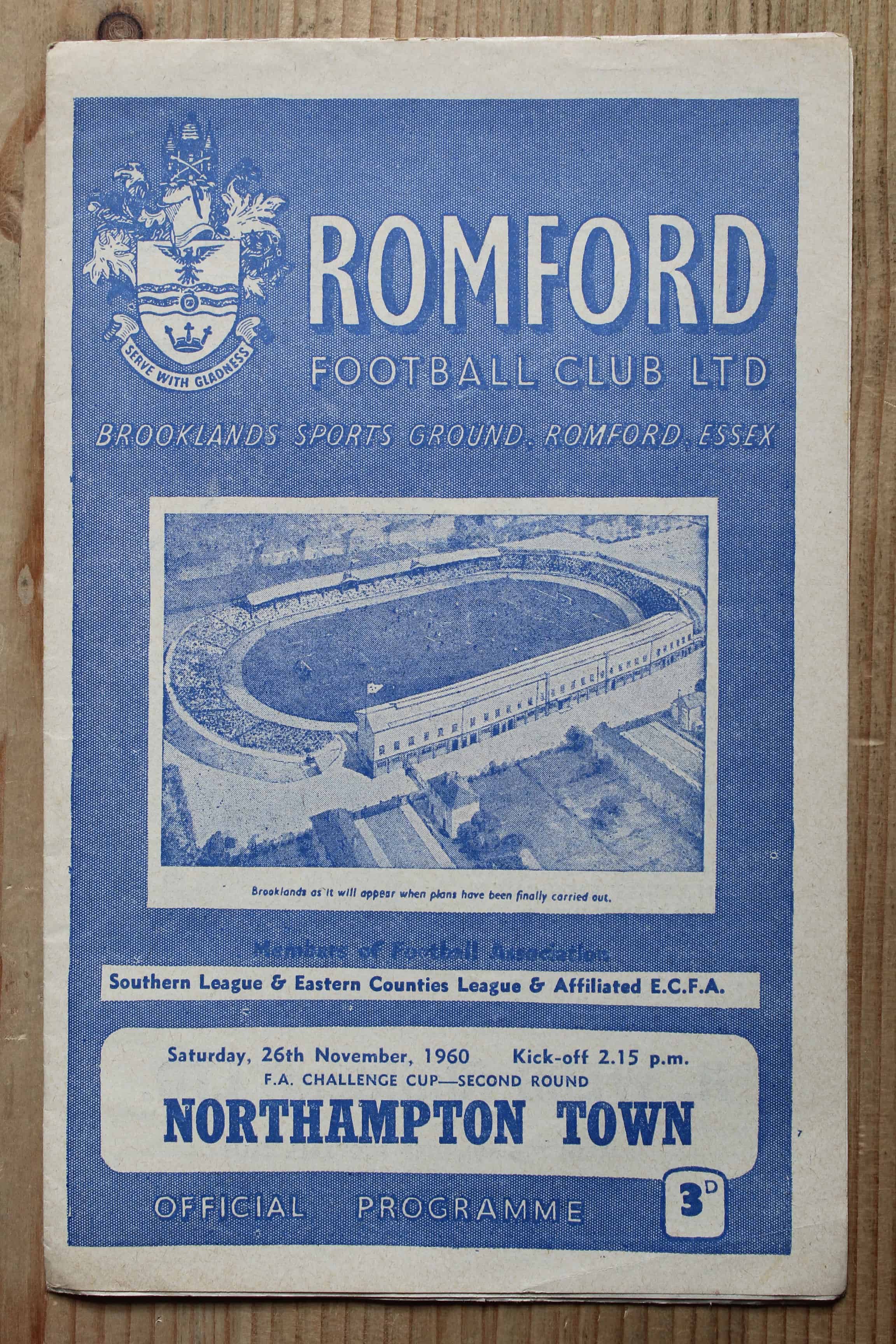 Romford v Northampton Town FC