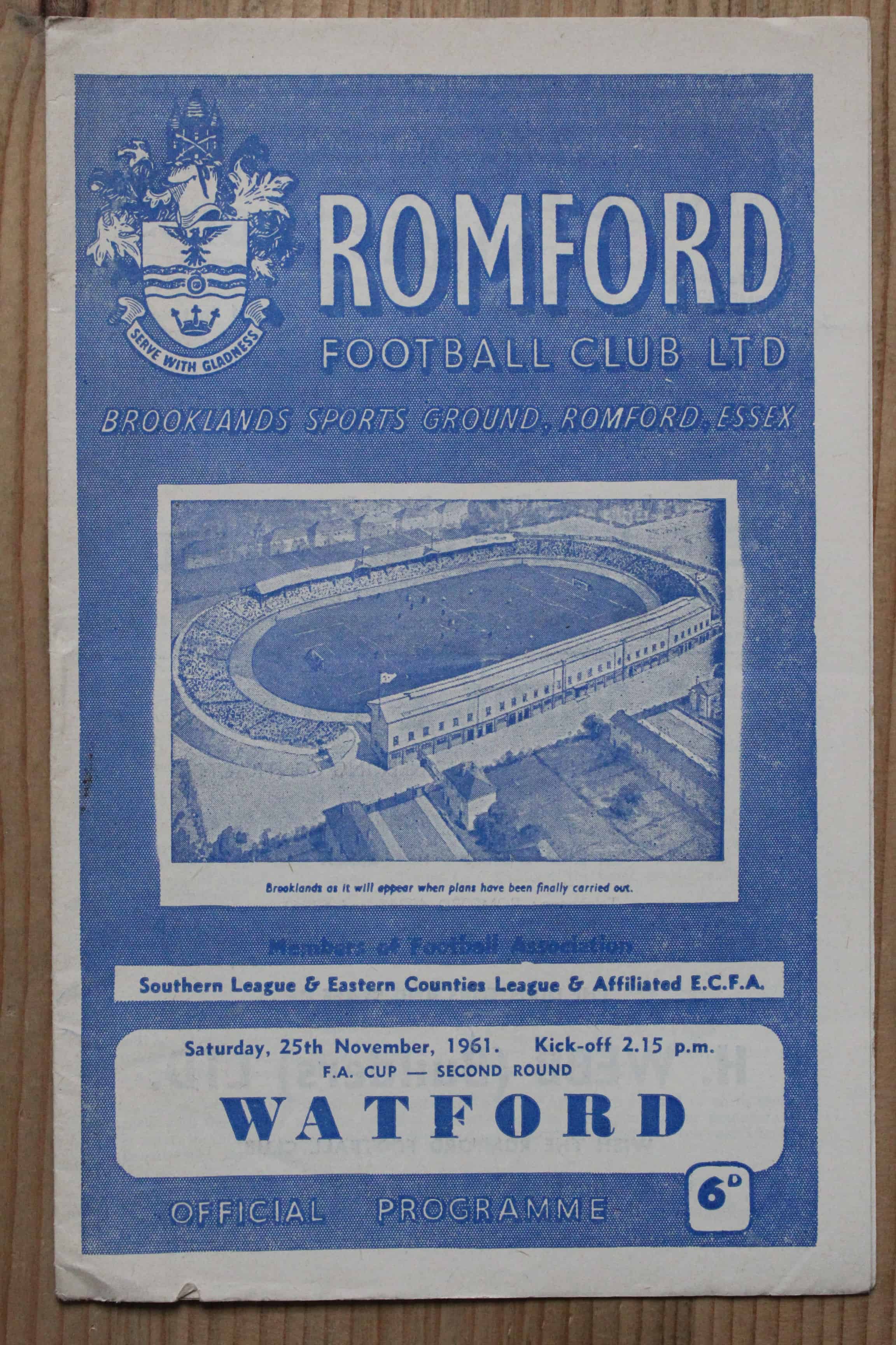 Romford v Watford FC