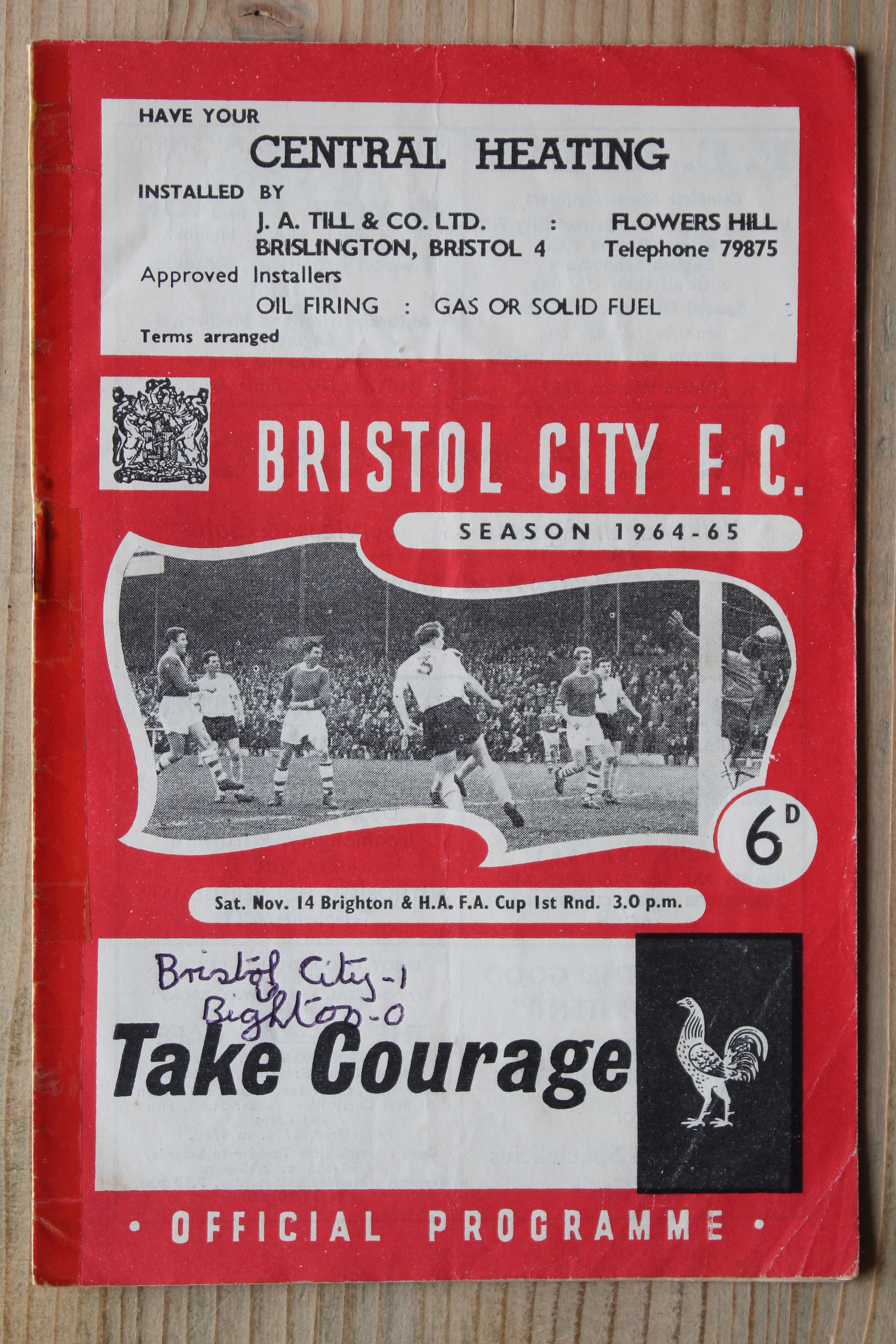 Bristol City FC v Brighton & Hove Albion FC