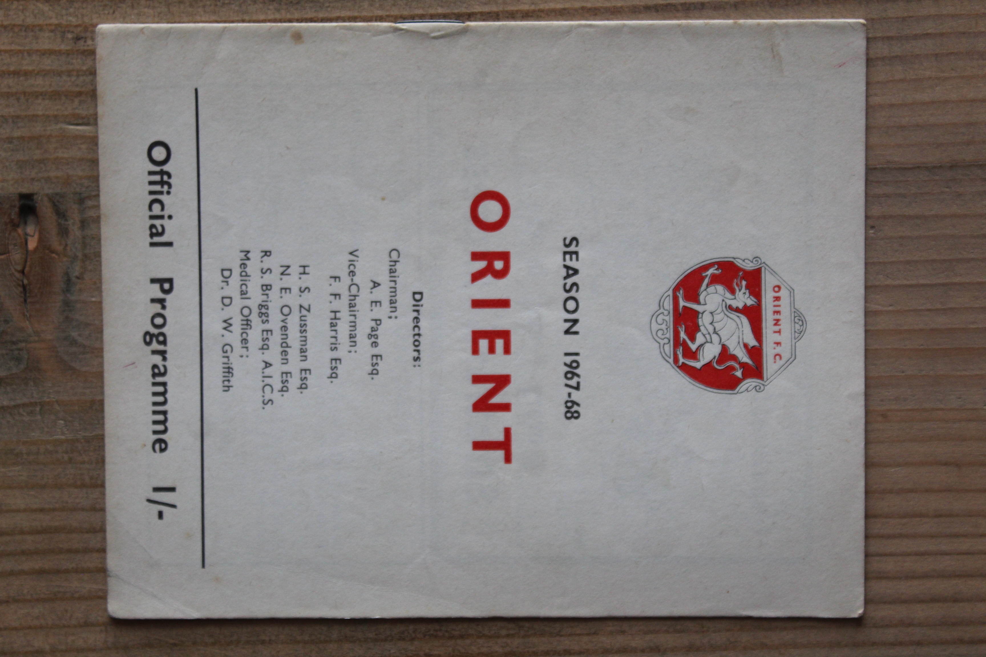 Orient v Boston United