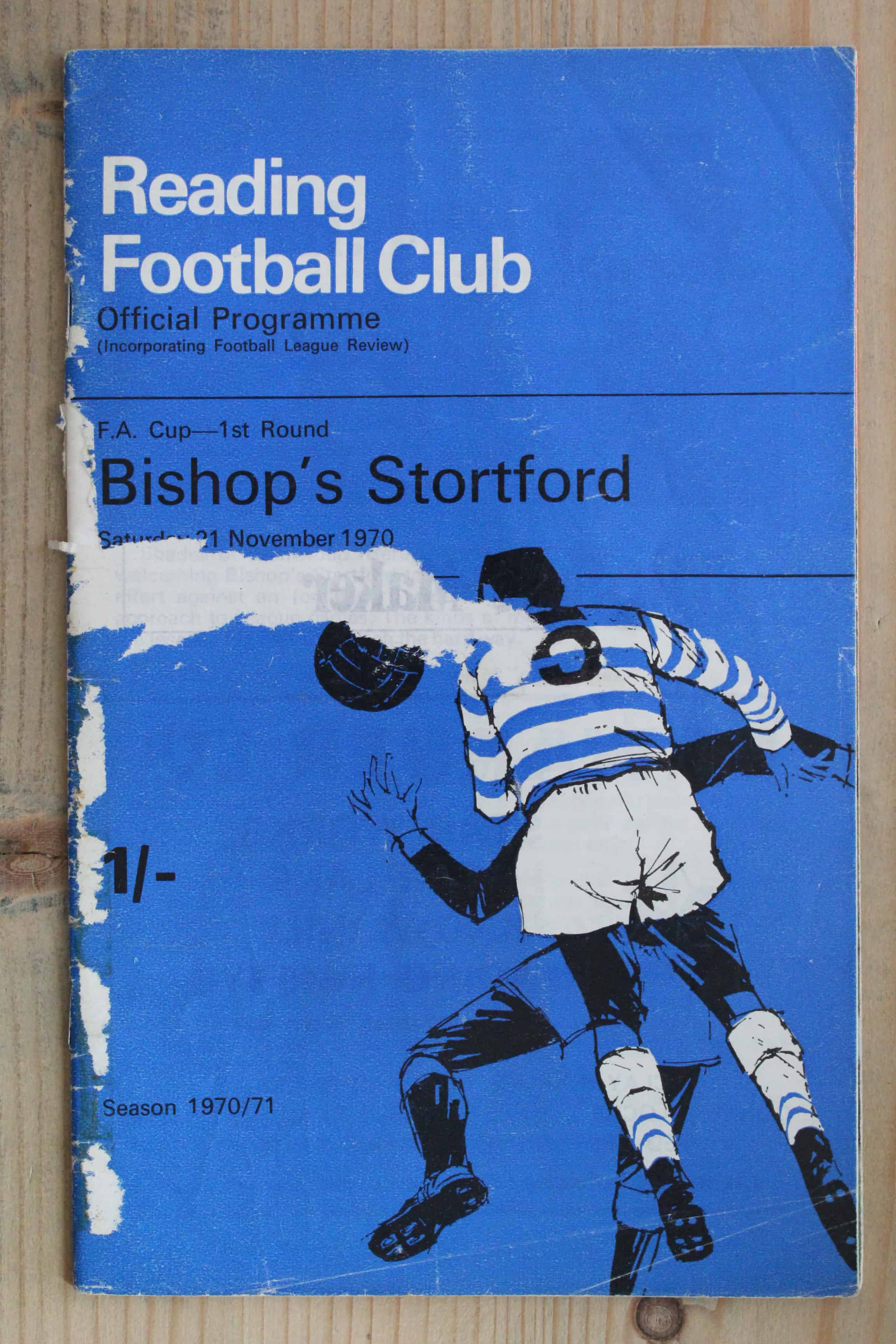 Reading FC v Bishops Stortford