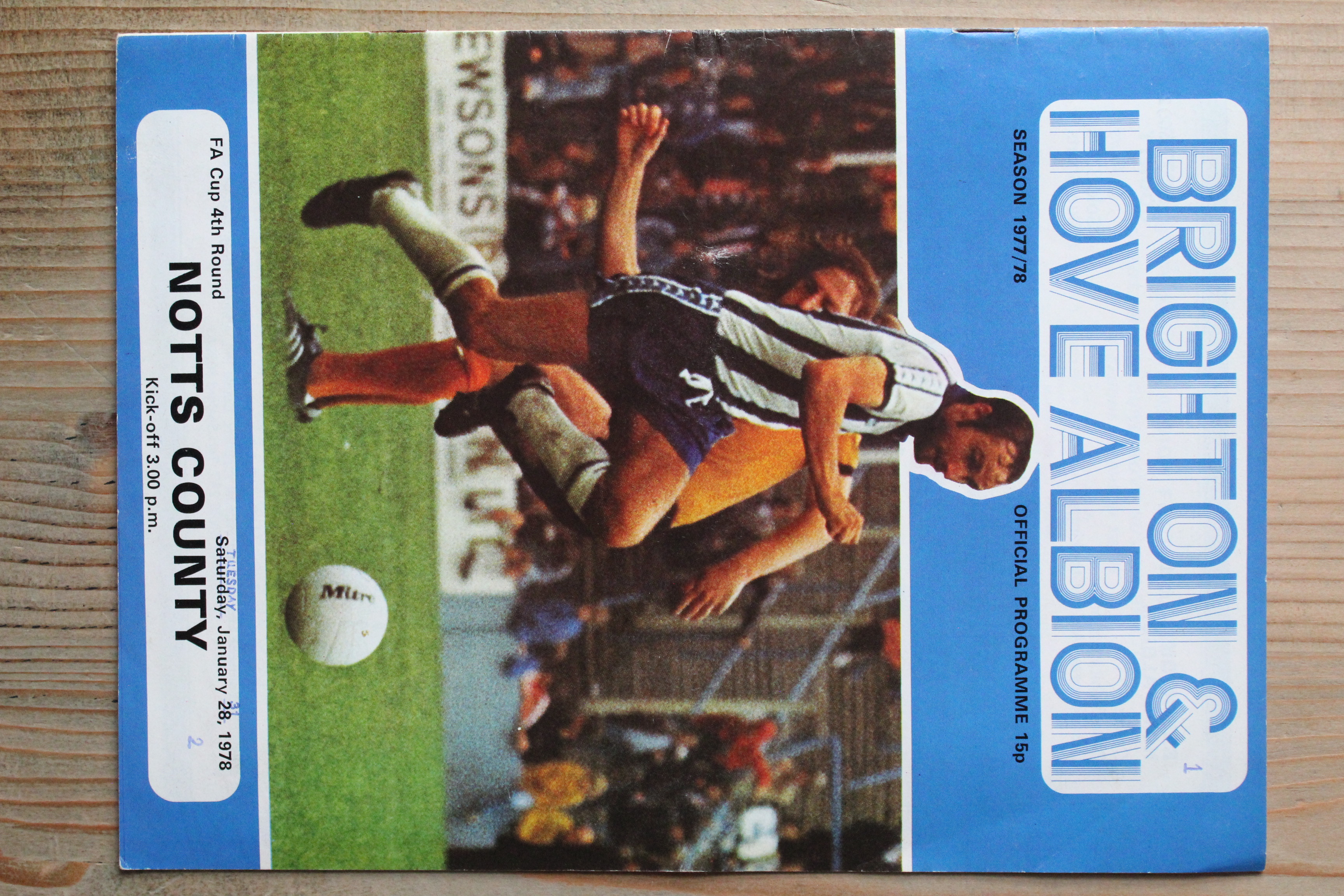 Brighton & Hove Albion FC v Notts County FC