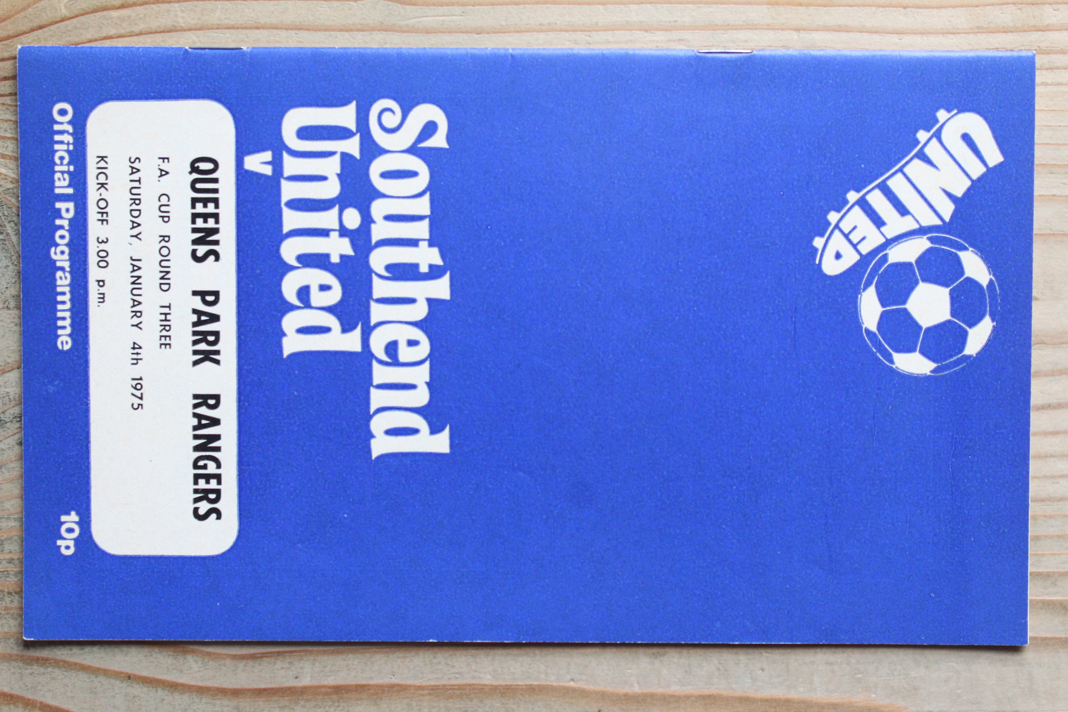 Southend United FC v Queens Park Rangers FC