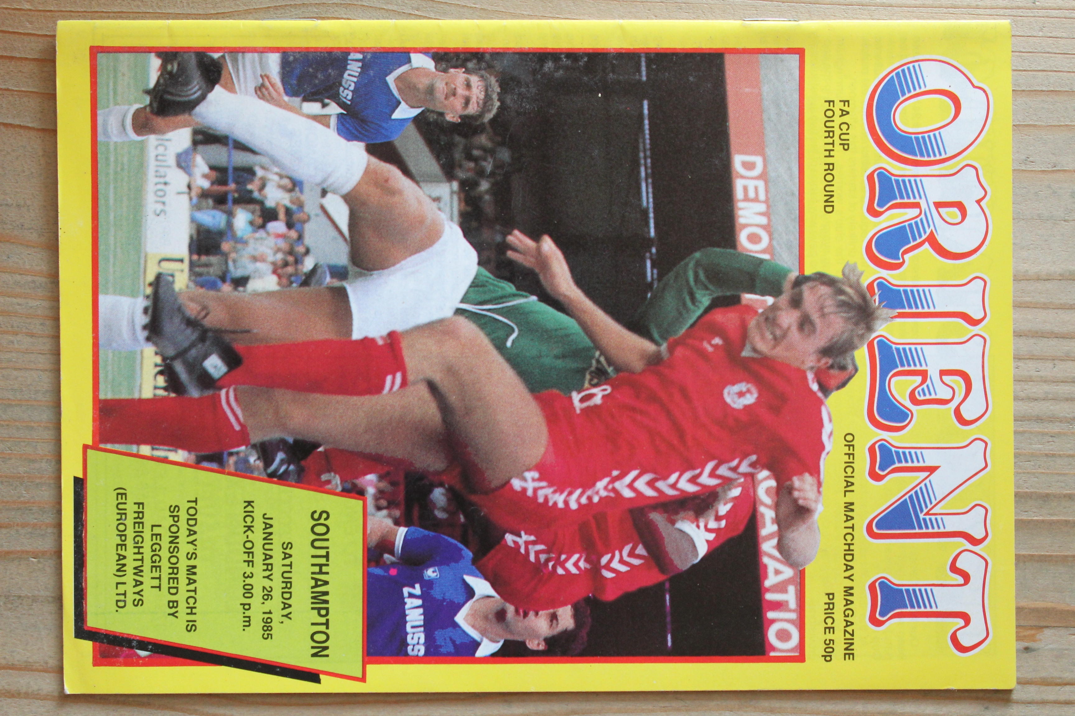 Orient v Southampton FC