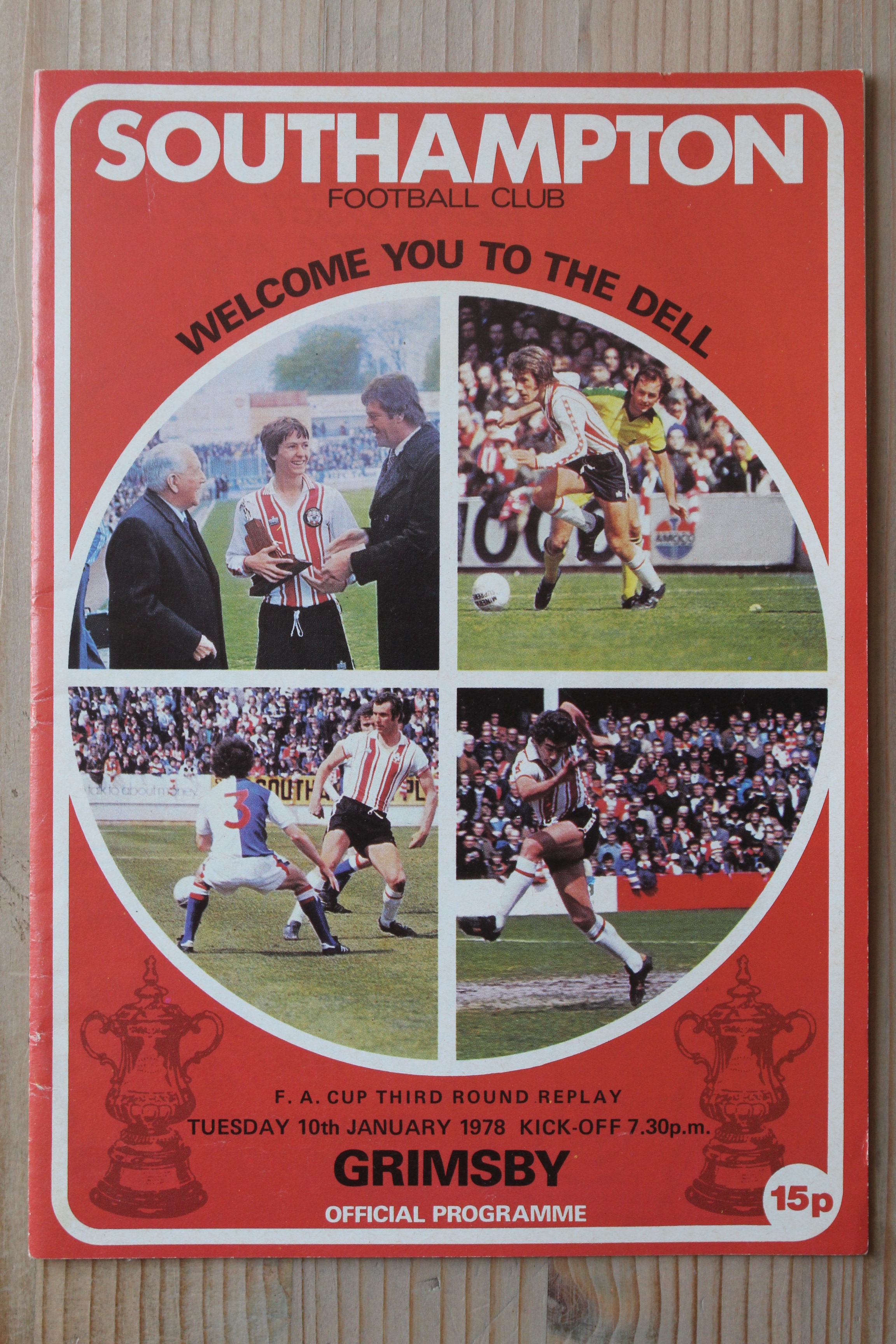 Southampton FC v Grimsby Town FC