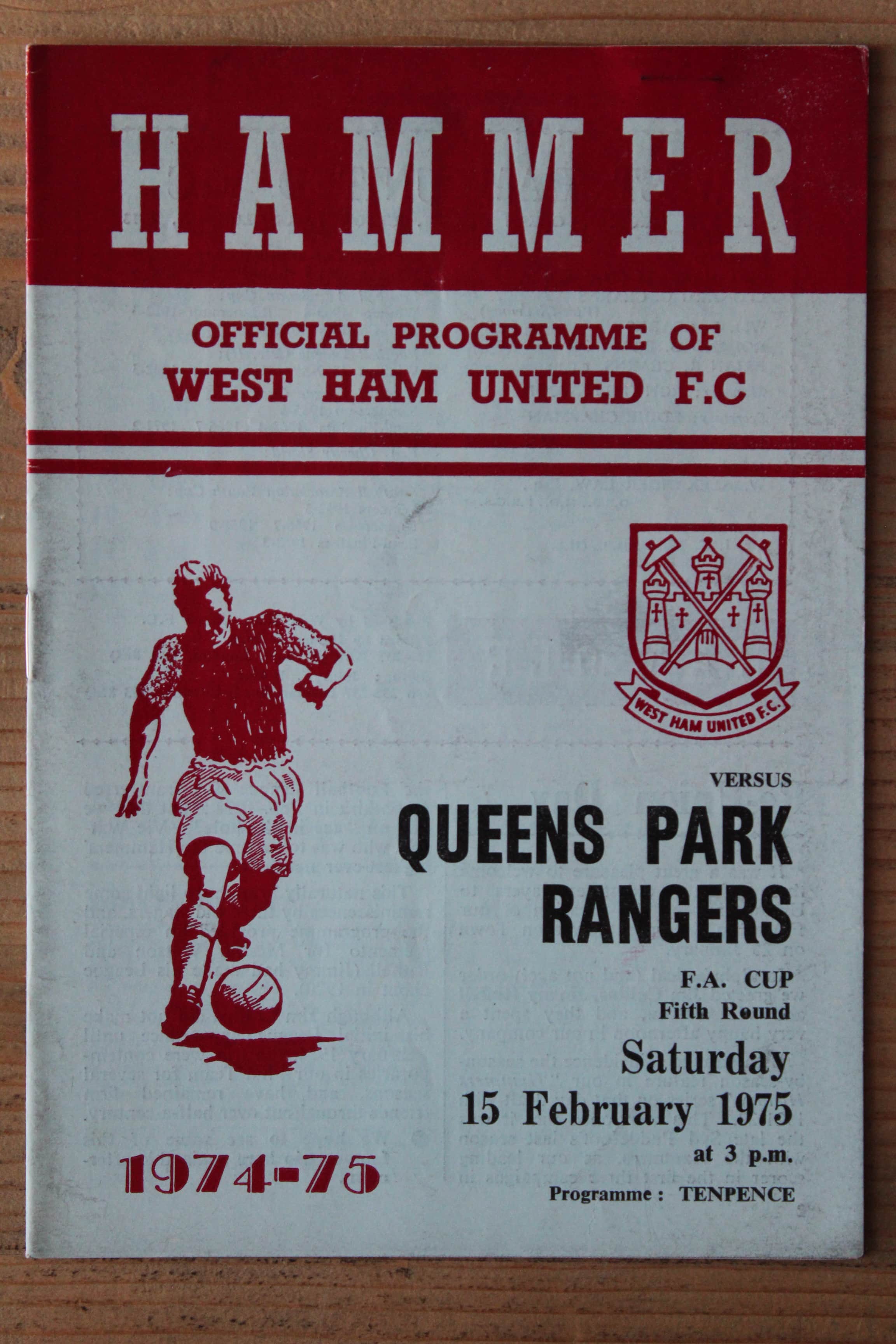 West Ham United FC v Queens Park Rangers FC