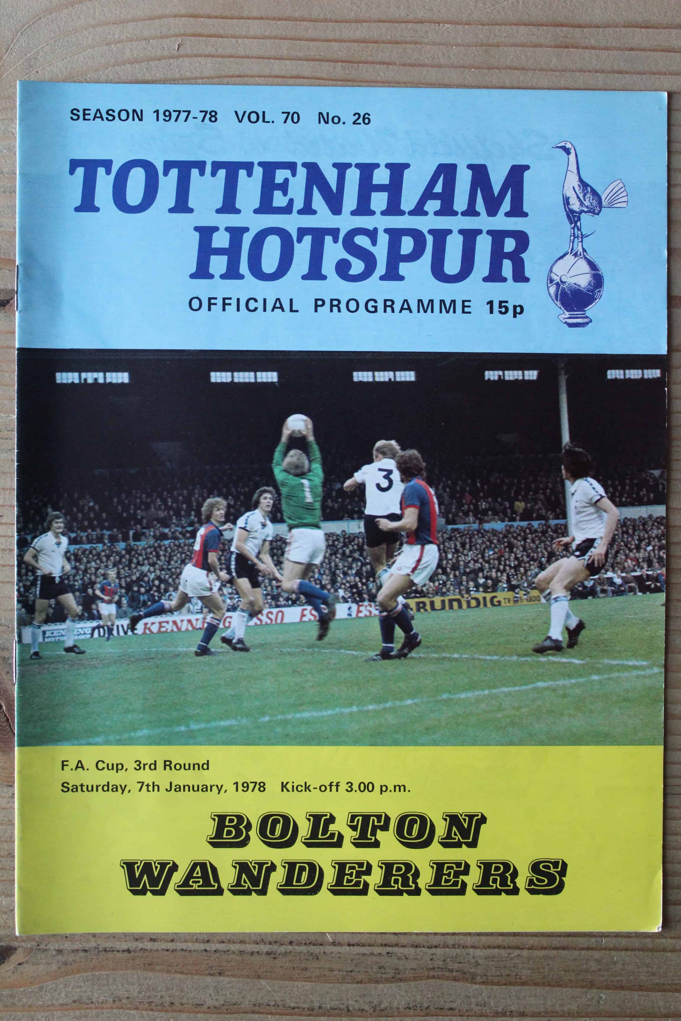 Tottenham Hotspur FC v Bolton Wanderers FC