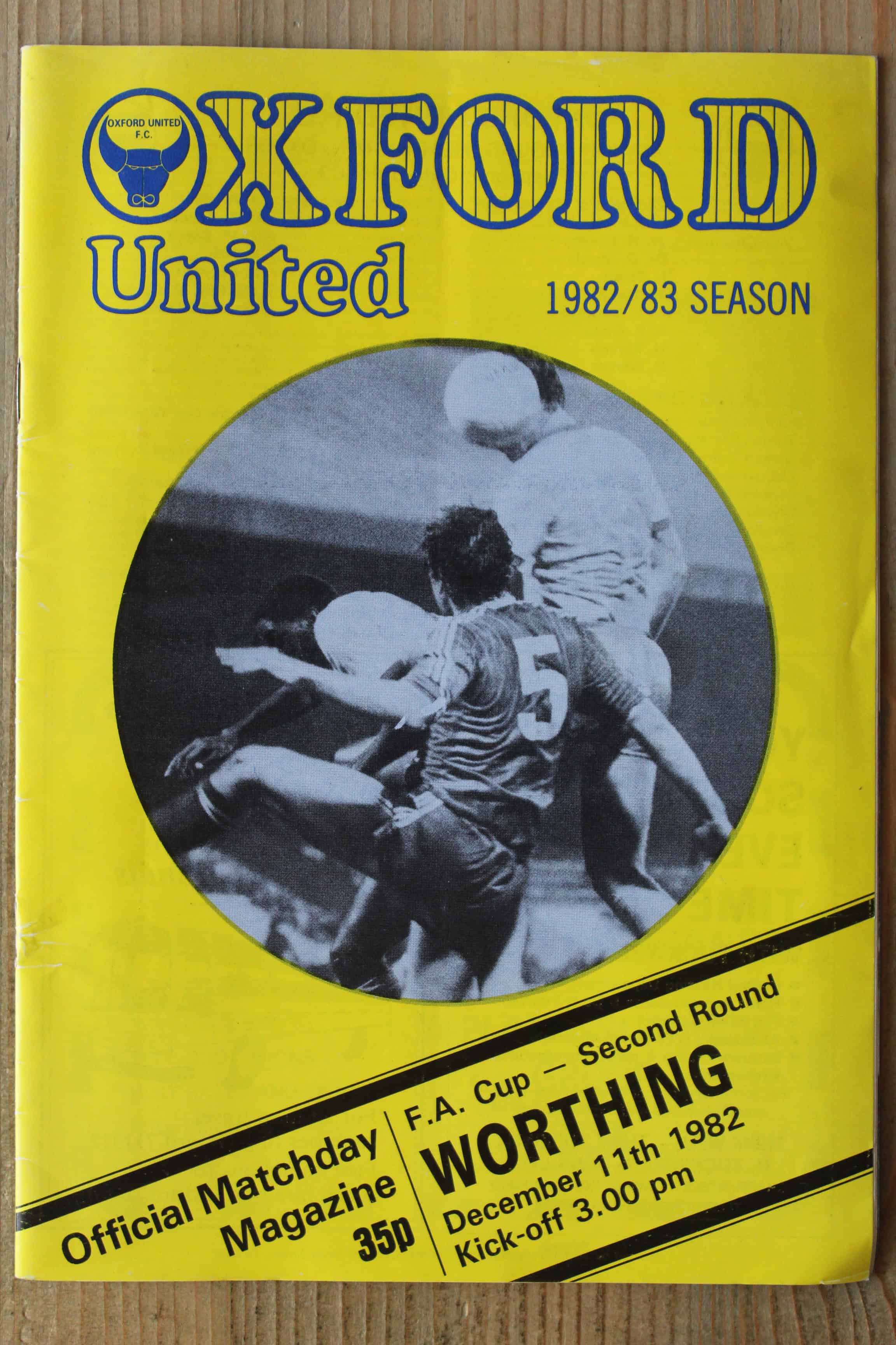 Oxford United FC v Worthing FC