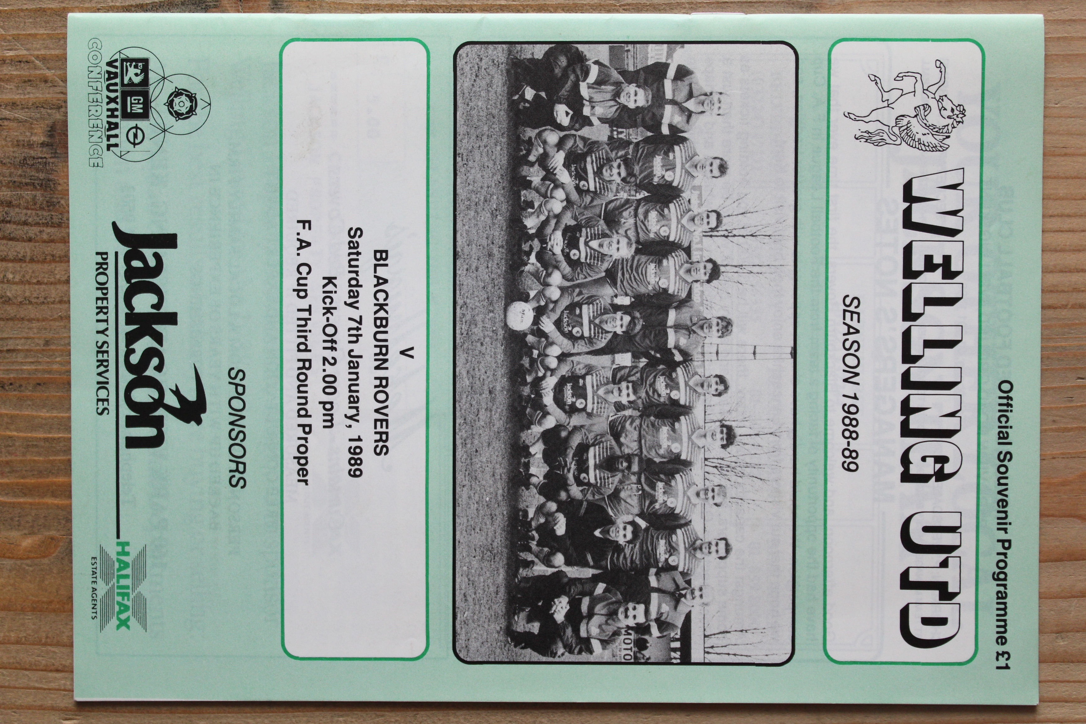 Welling United v Blackburn Rovers FC