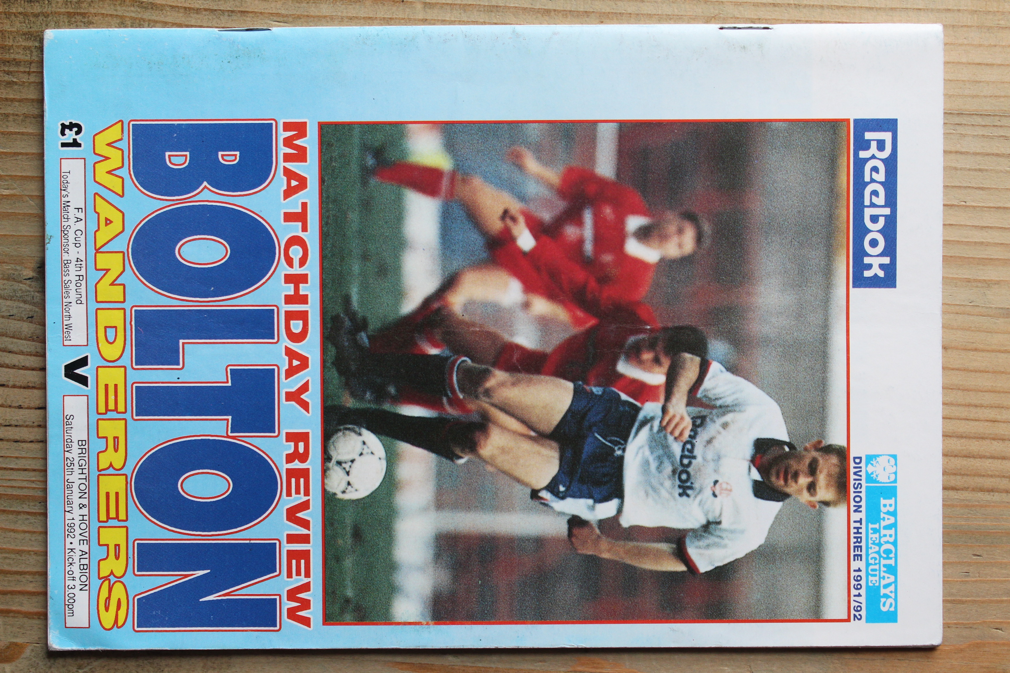 Bolton Wanderers FC v Brighton & Hove Albion FC