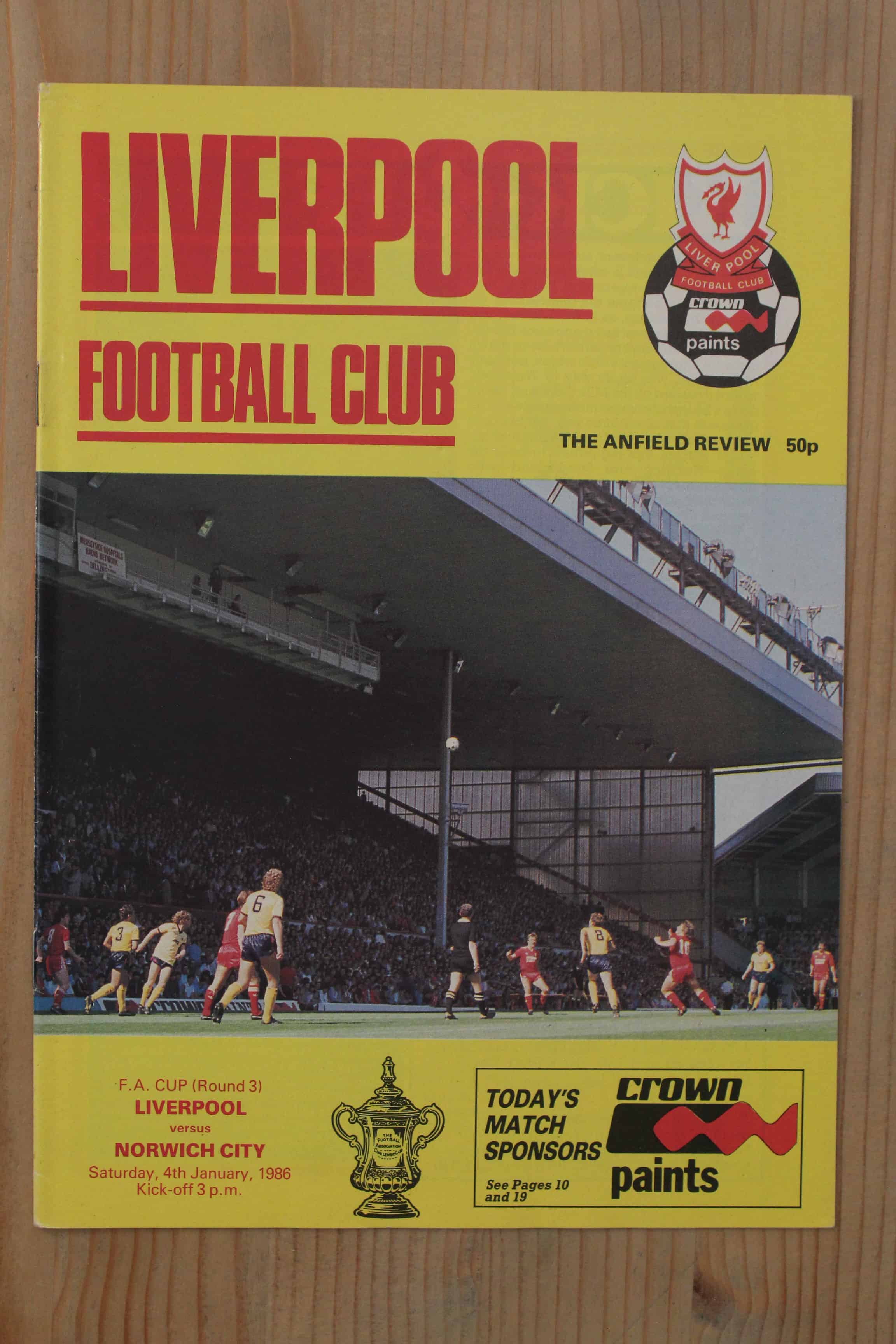 Liverpool FC v Norwich City FC