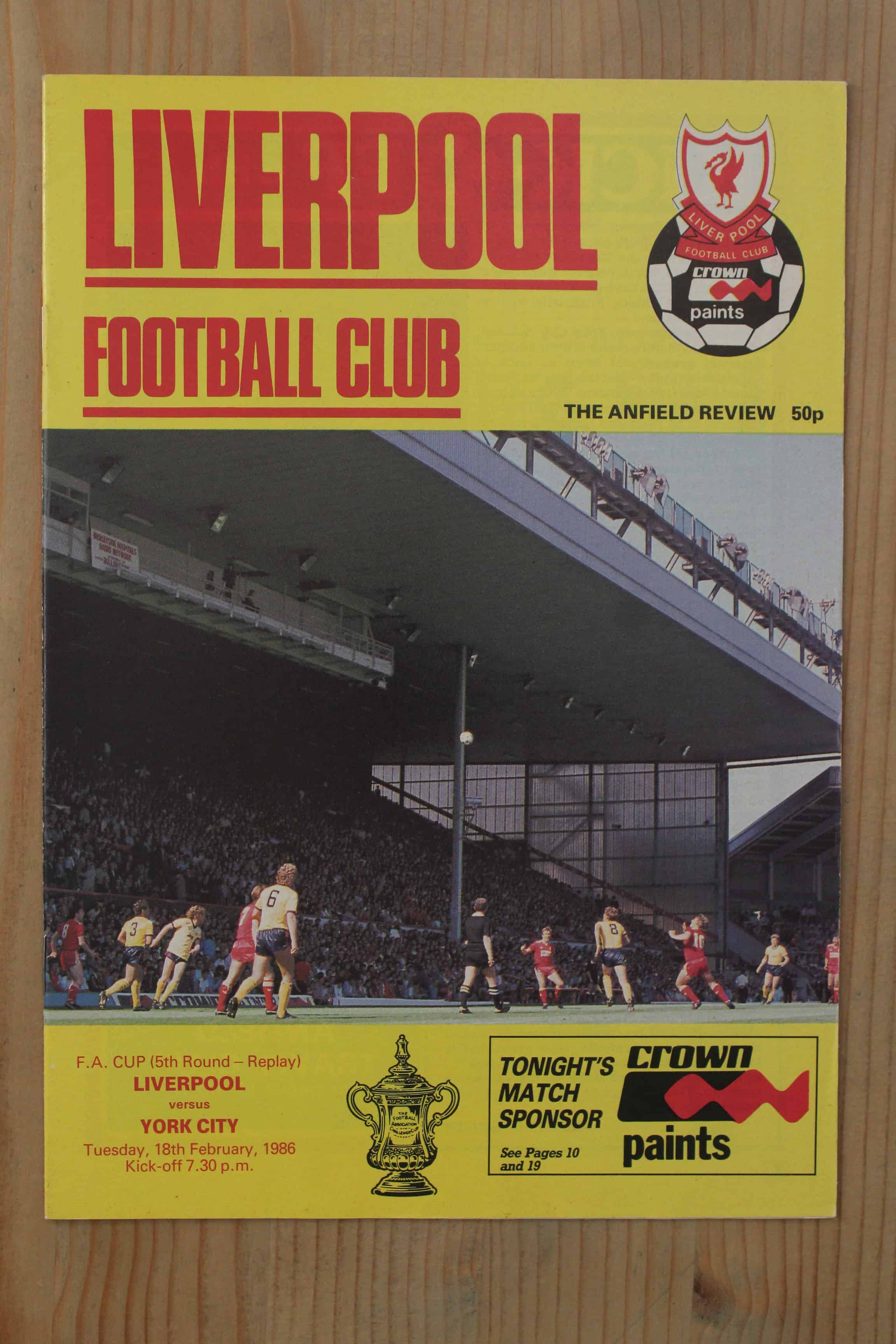 Liverpool FC v York City FC