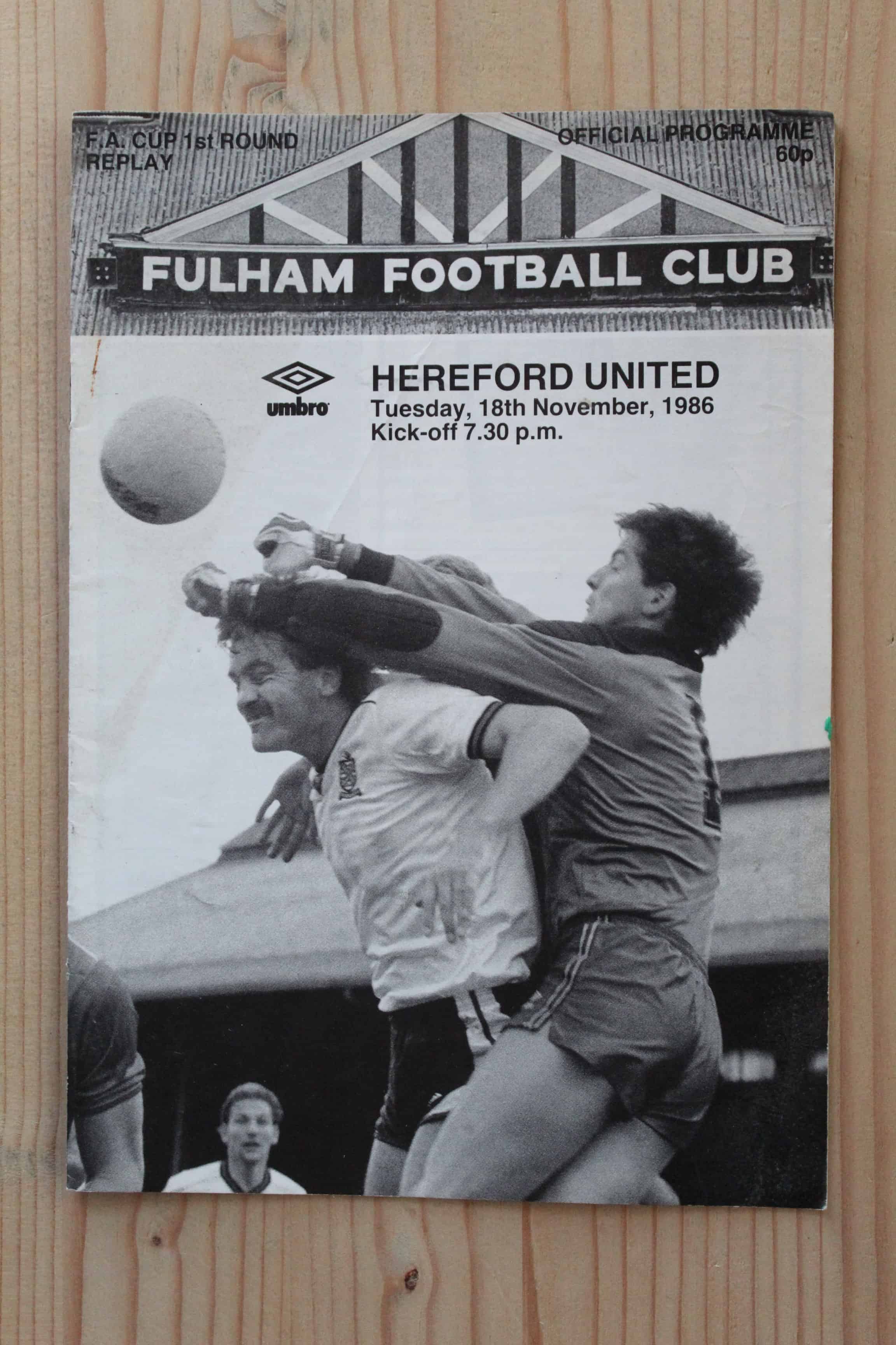 Fulham FC v Hereford United