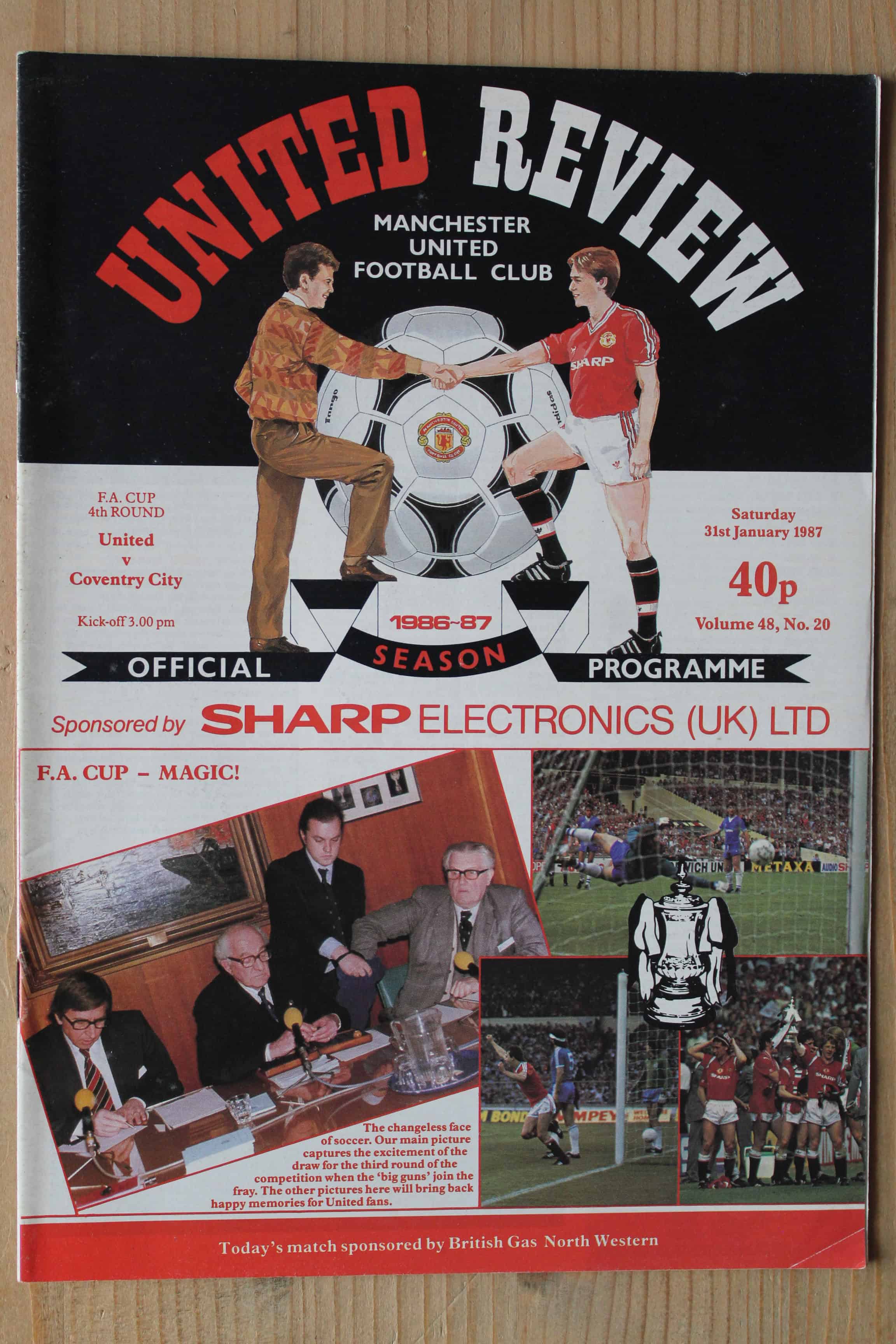 Manchester United FC v Coventry City FC