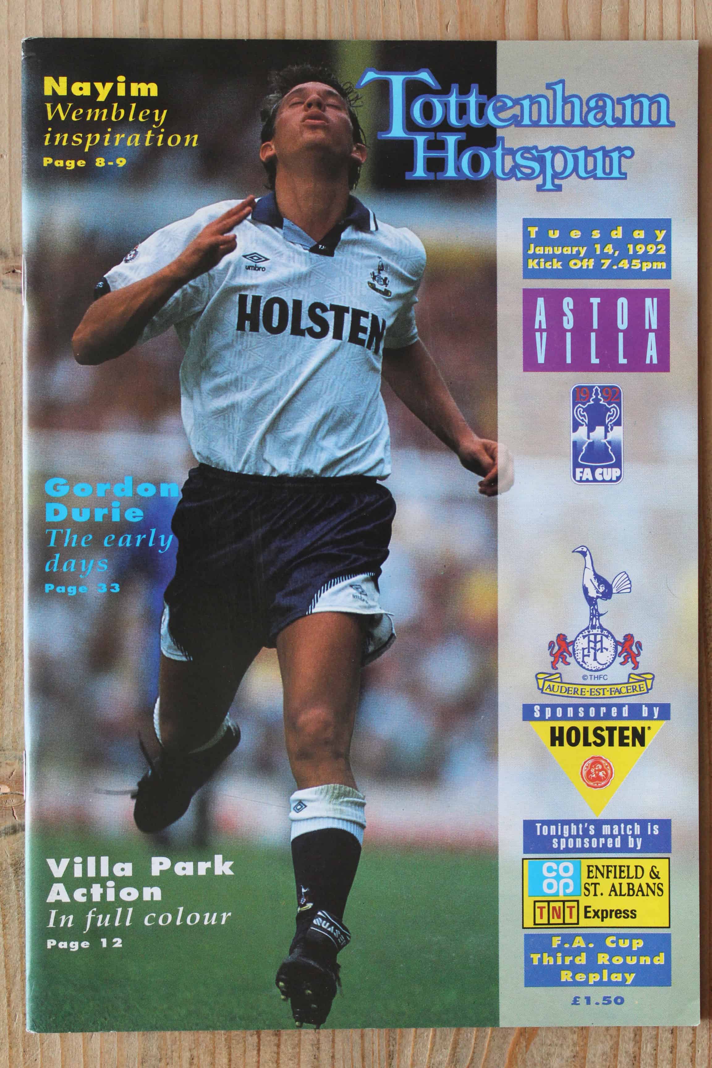 Tottenham Hotspur FC v Aston Villa FC