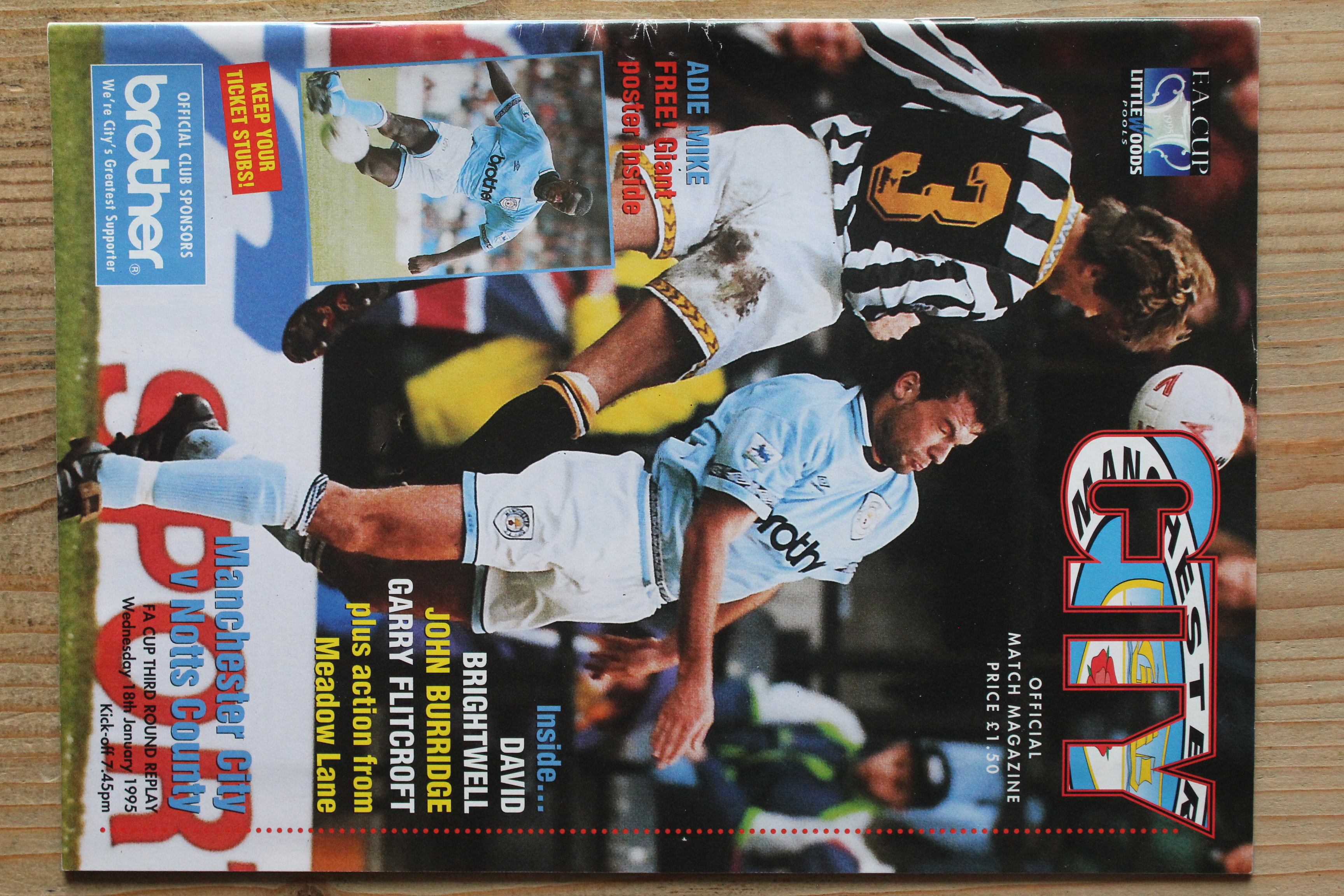 Manchester City FC v Notts County FC