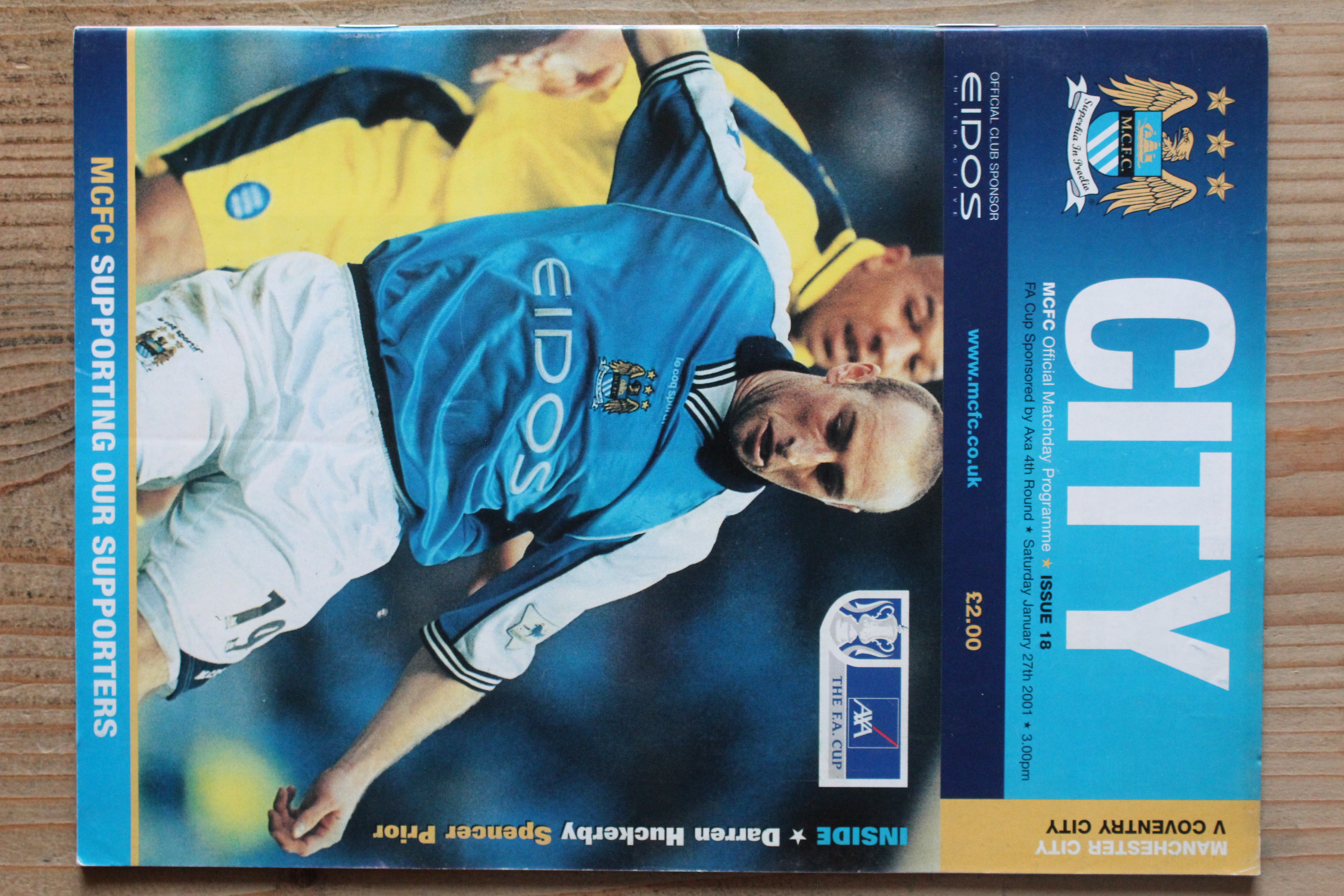 Manchester City FC v Coventry City FC