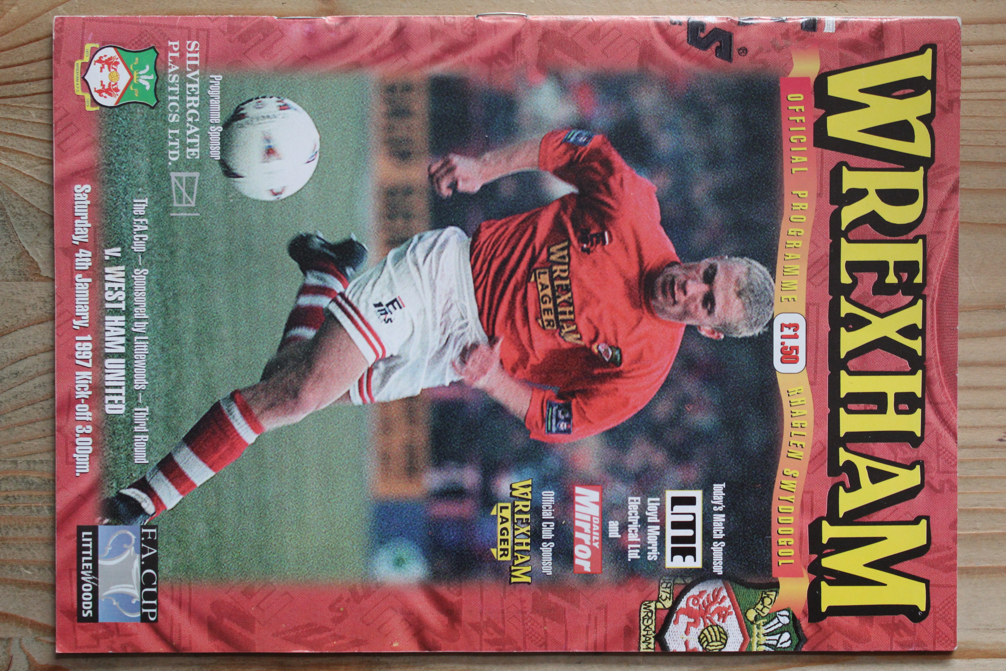 Wrexham FC v West Ham United FC