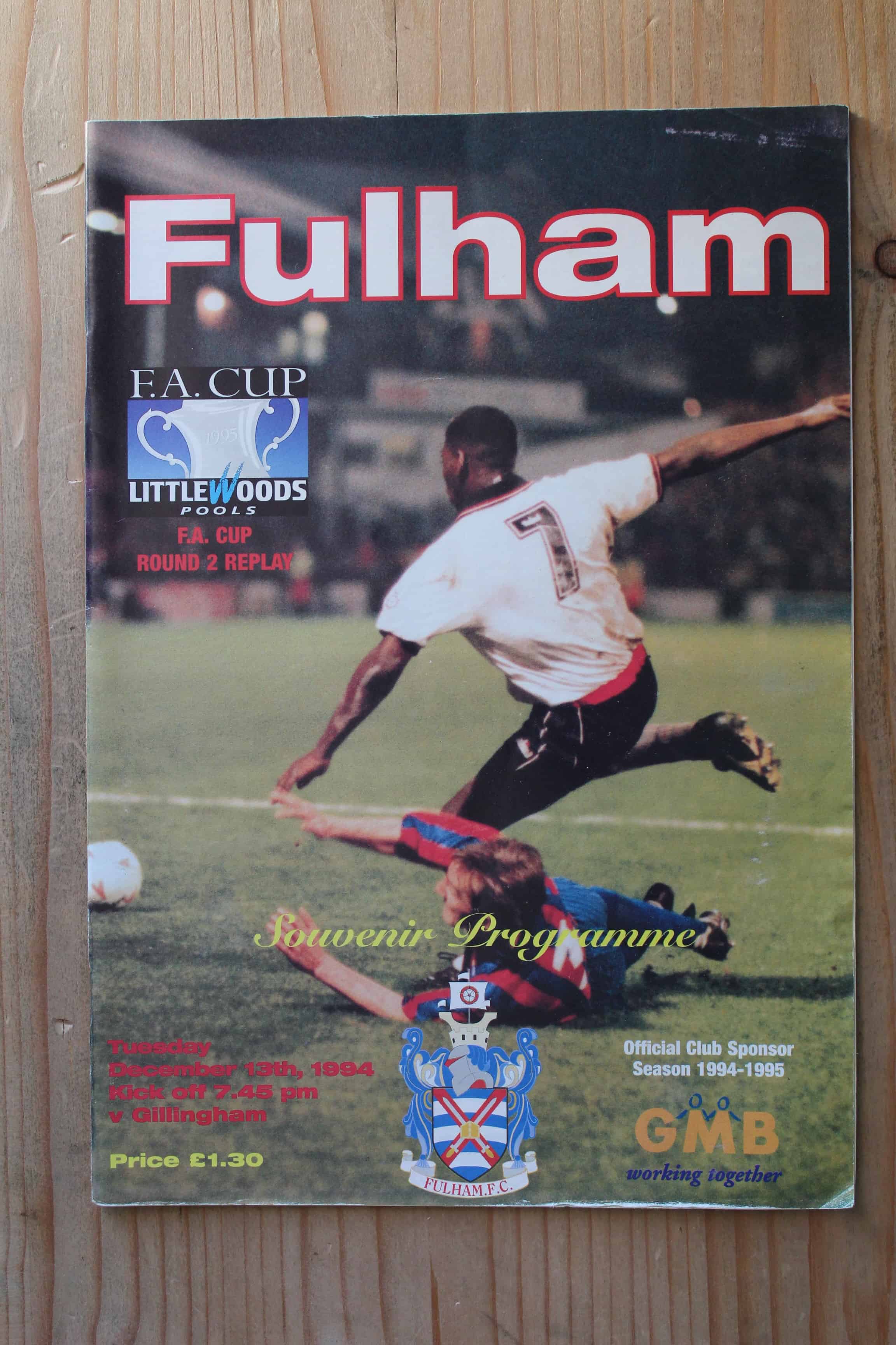 Fulham FC v Gillingham FC