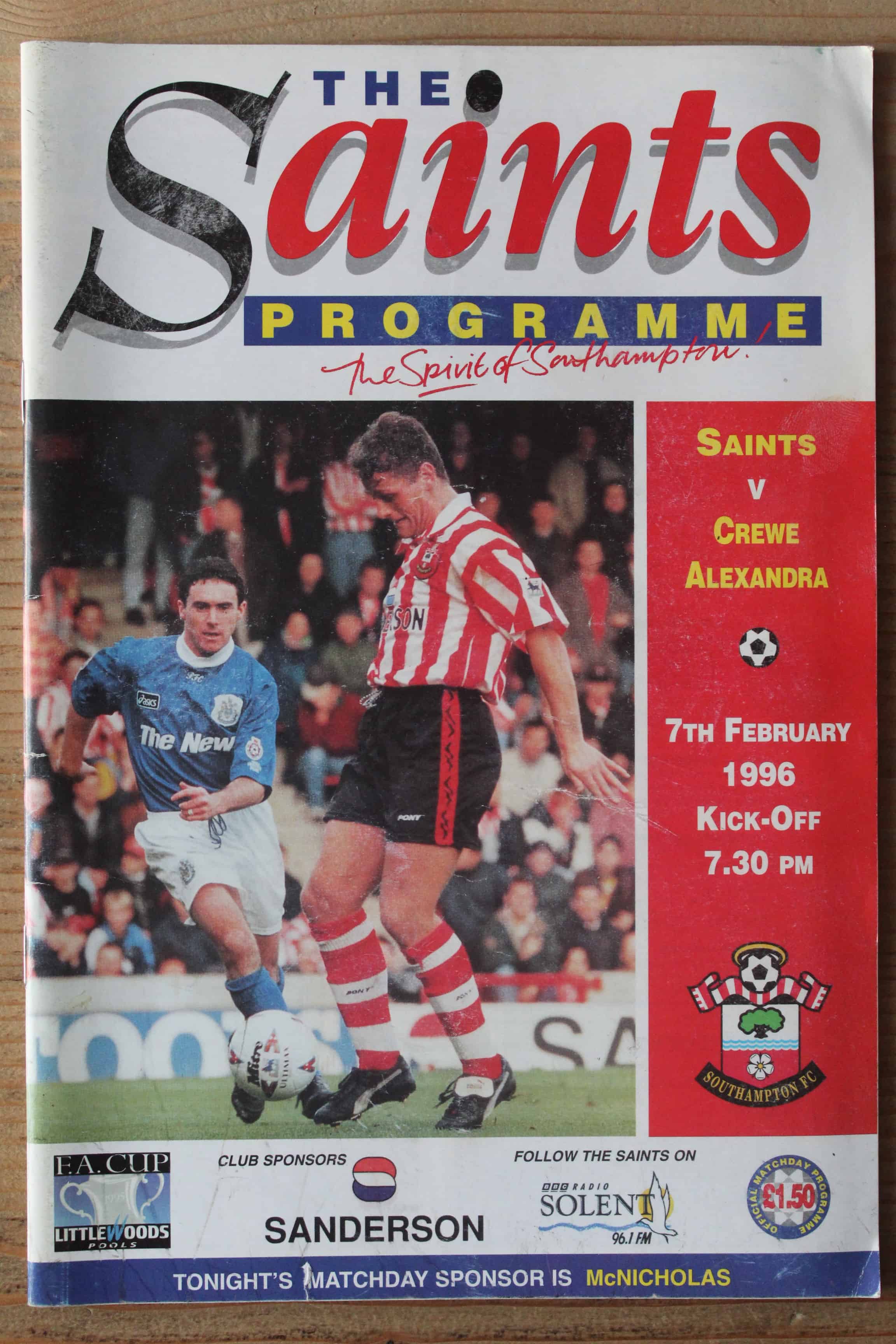 Southampton FC v Crewe Alexandra FC